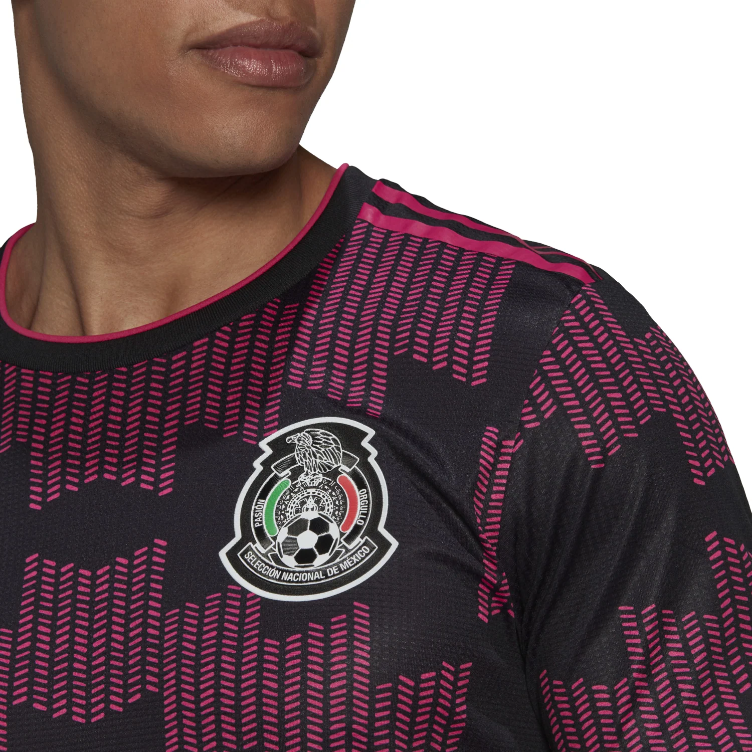 adidas México 2021 Men's Home Authentic Match Jersey - Image 5