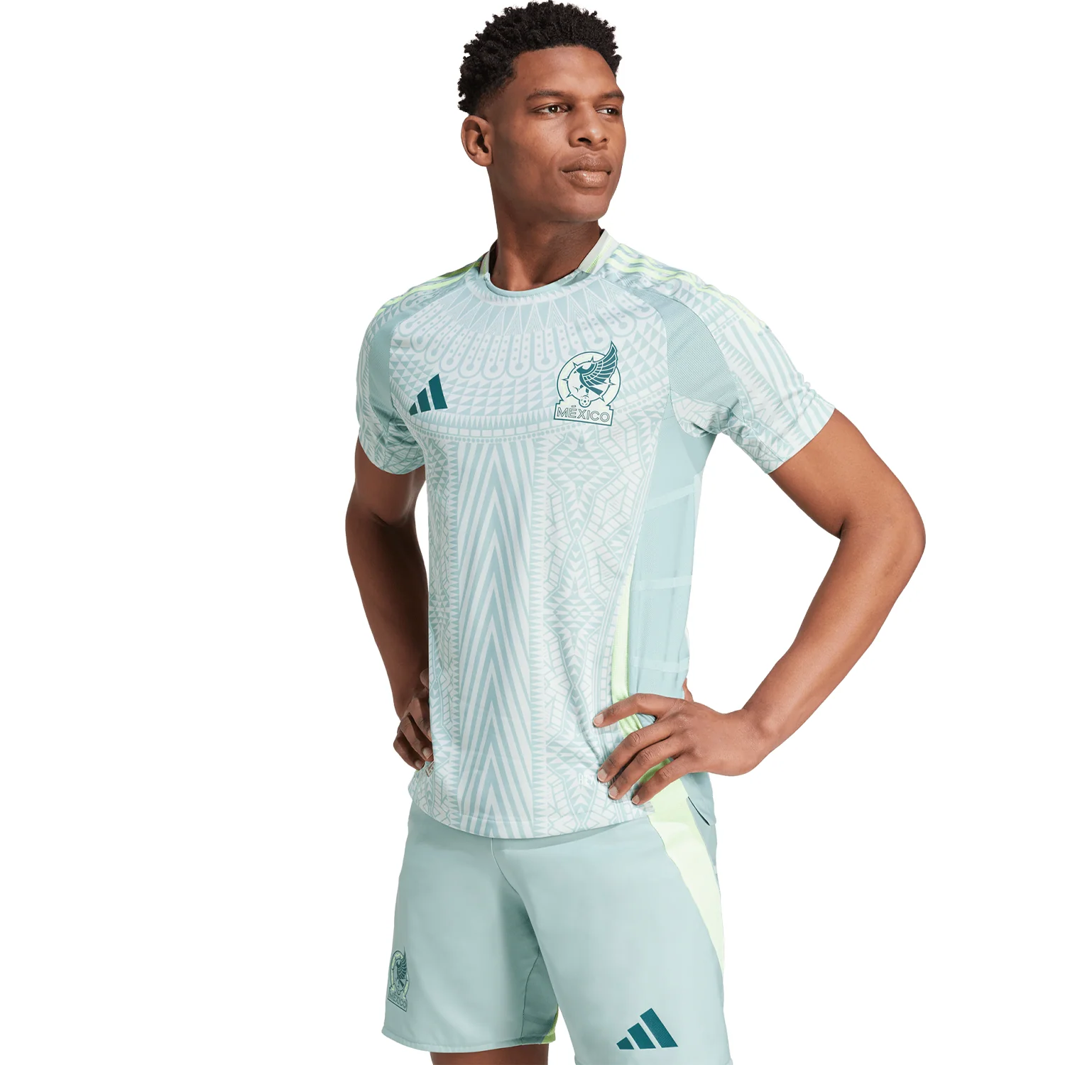 adidas Mexico 2024 Men's Away Authentic Match Jersey - Image 3