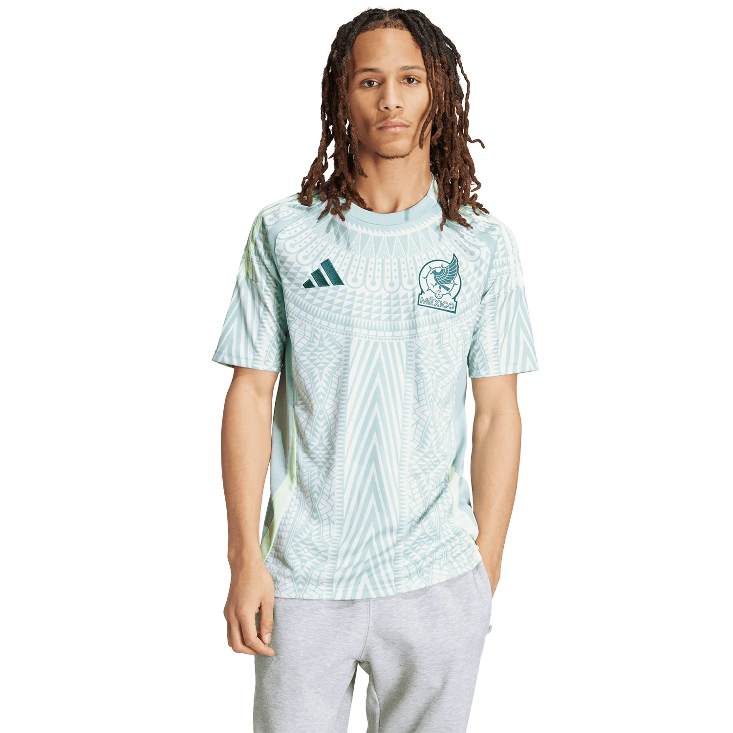 adidas Mexico 2024 Men's Away Stadium Jersey - Image 3