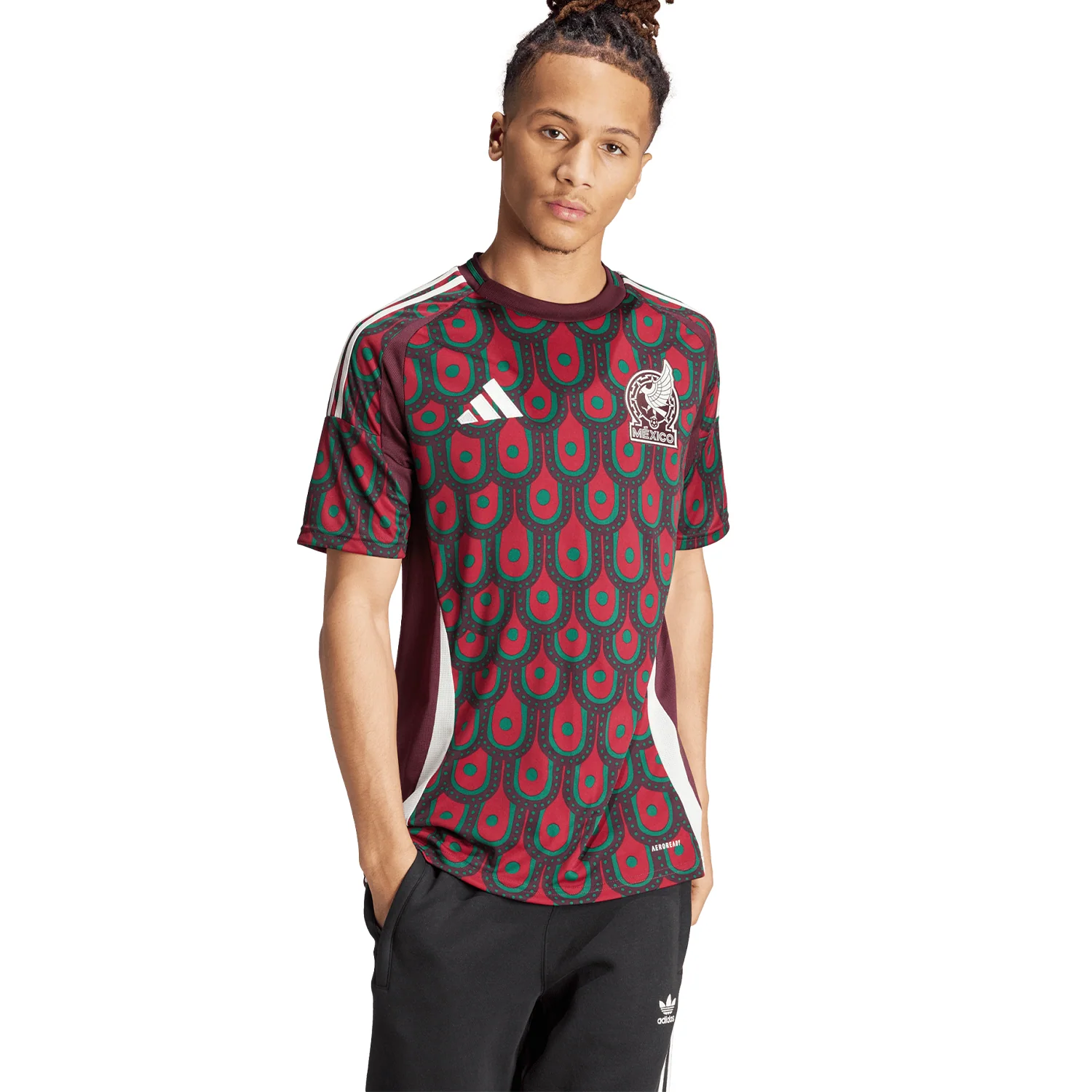 adidas Mexico 2024 Men's Home Stadium Jersey - Image 3