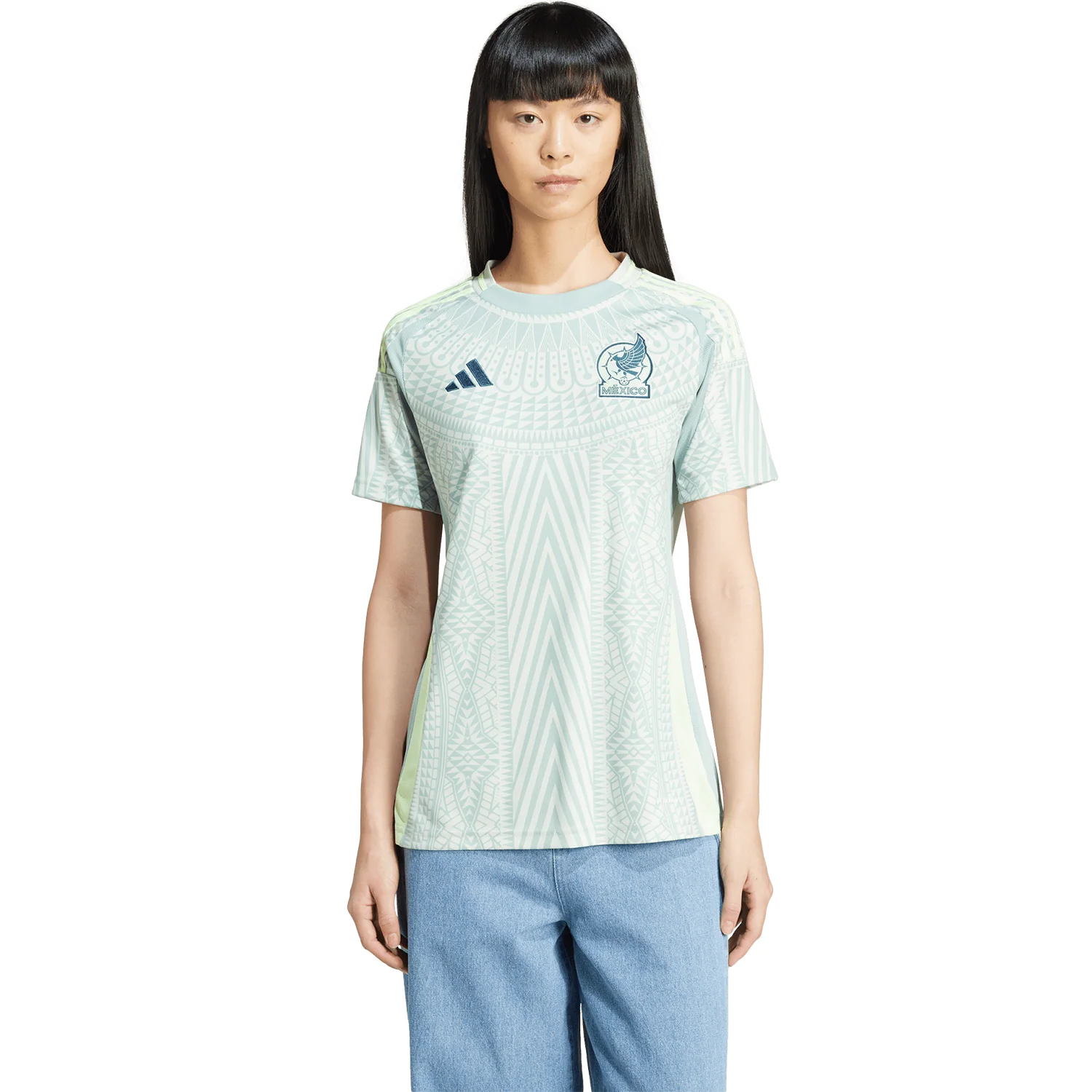 adidas Mexico 2024 Women's Away Stadium Jersey - Image 3