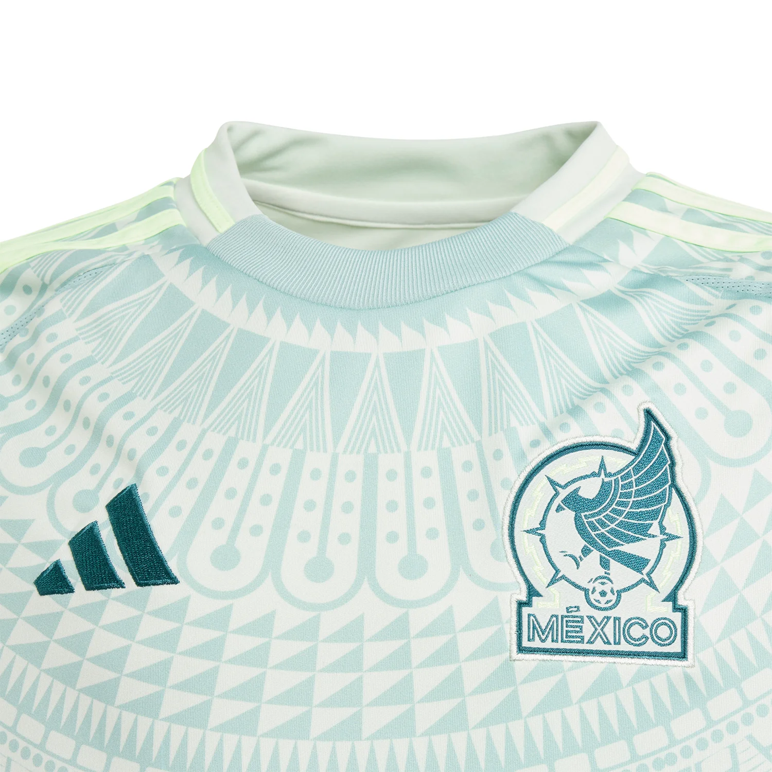 adidas Mexico 2024 Youth Away Stadium Jersey - Image 3