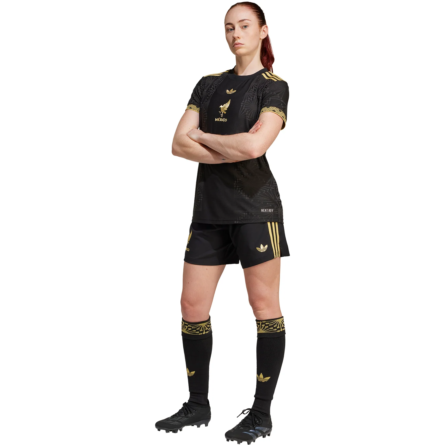 adidas Mexico 2025 Women's México de Oro Short Sleeve Match Jersey - Image 7