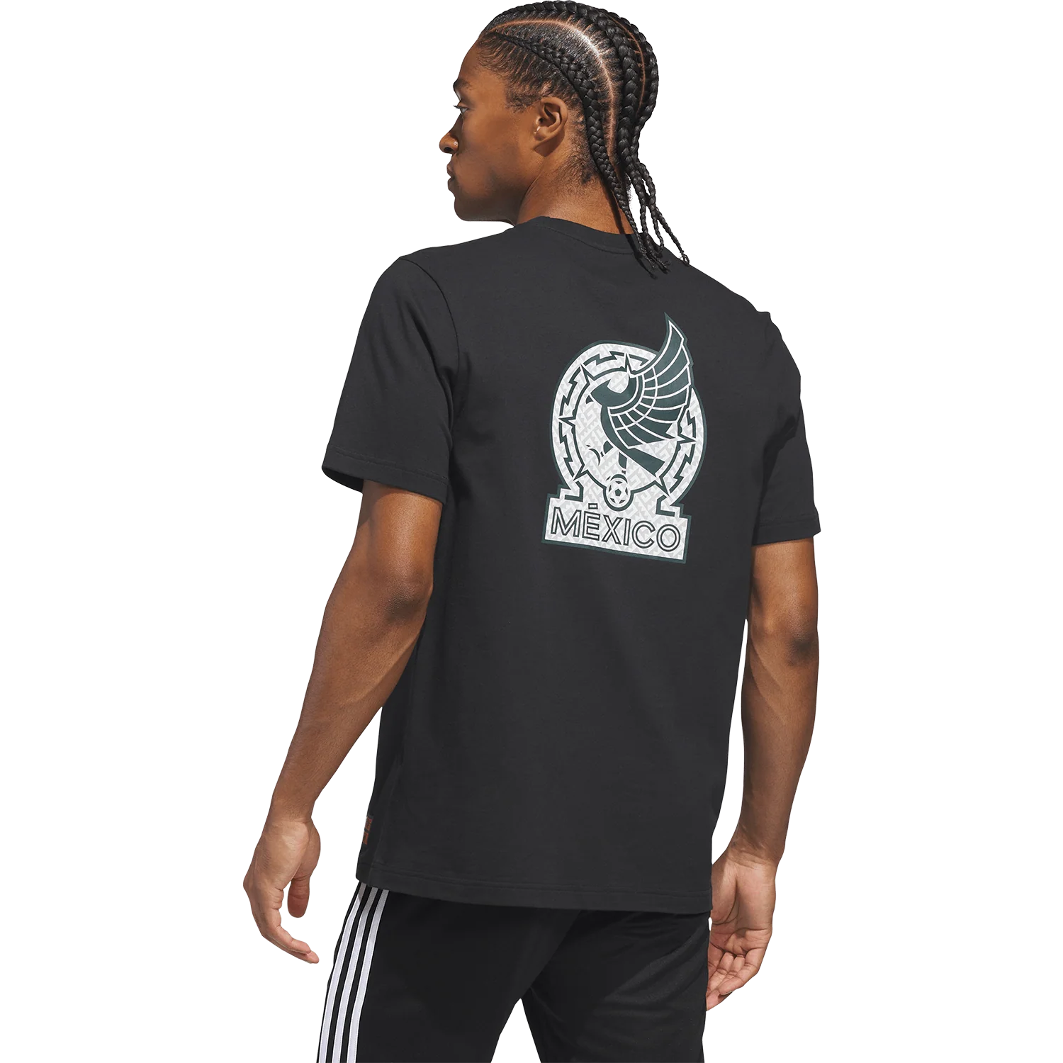 adidas Mexico Men's Away Hook Tee - Image 6