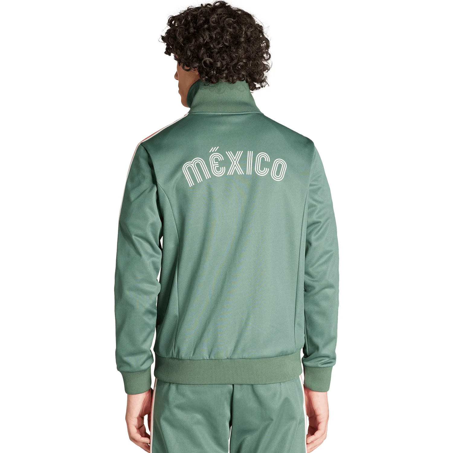 adidas Mexico Men's Beckenbauer Full Zip Track Top - Image 3
