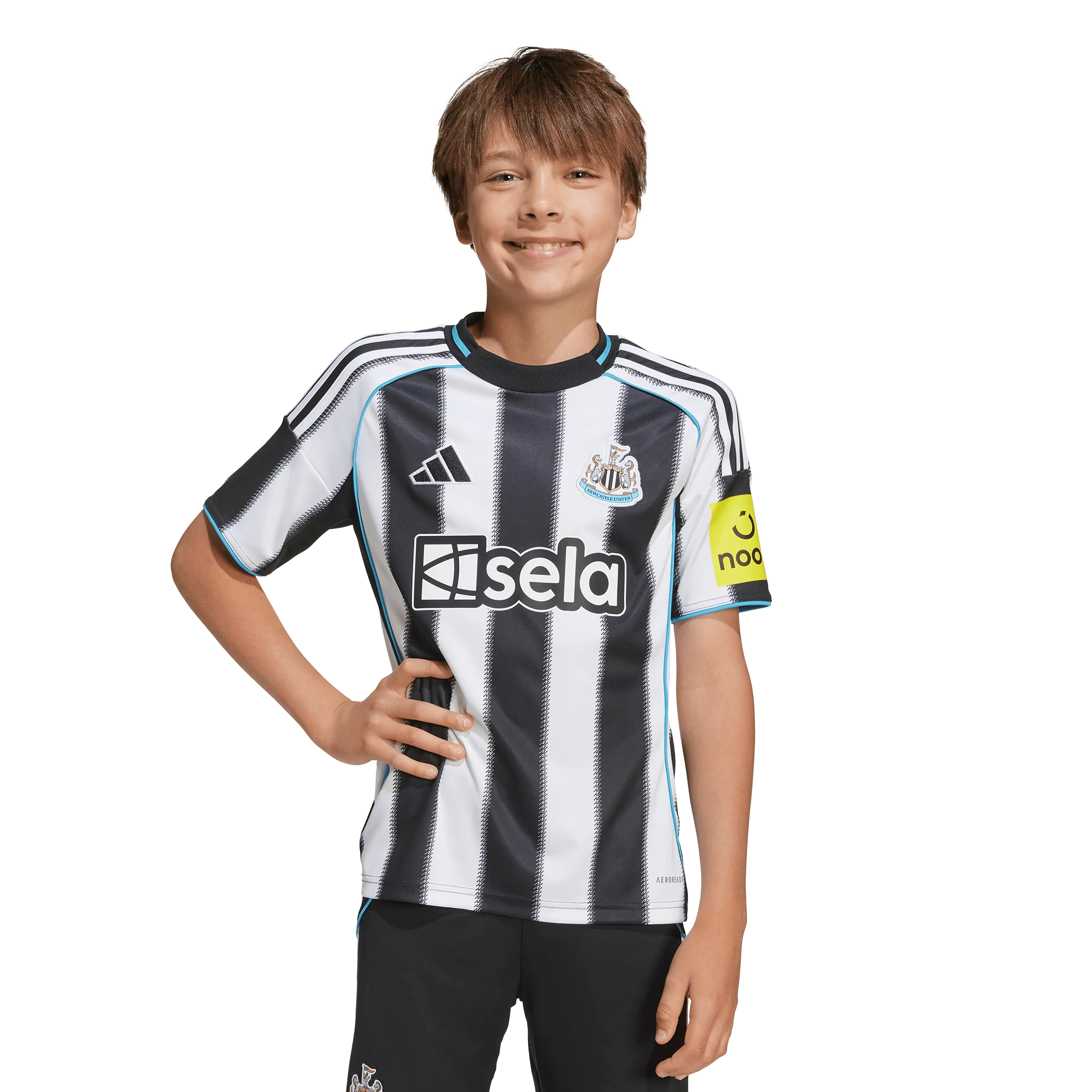 adidas Newcastle United 2025-26 Youth Home Stadium Jersey - Image 3