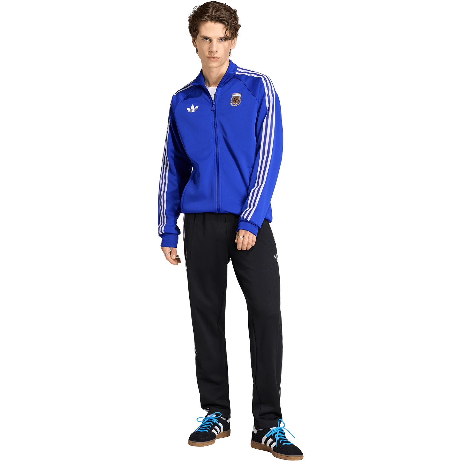 adidas Originals Argentina Men's Full-Zip Track Jacket - Image 4