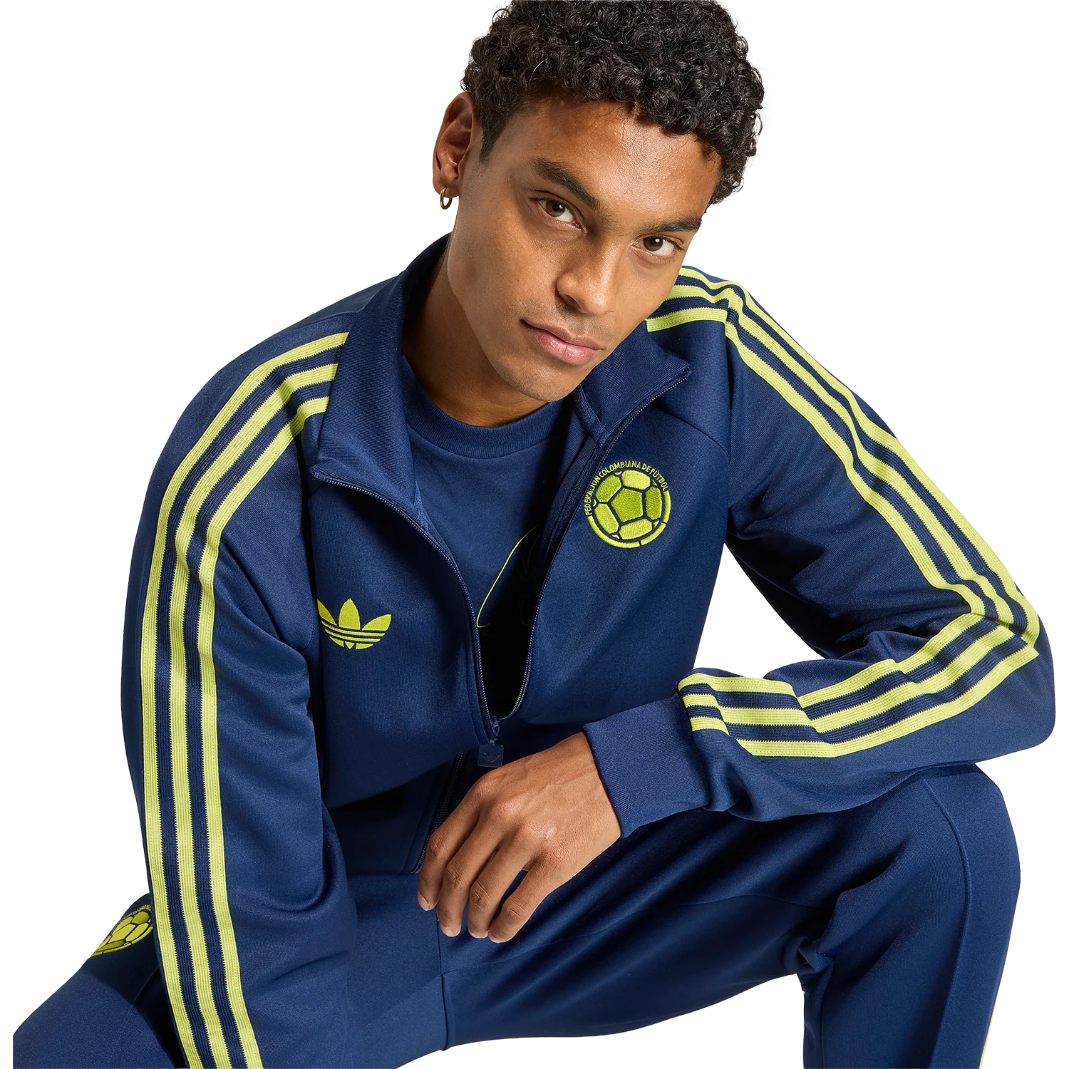 adidas Originals Colombia Men's Full-Zip Track Jacket - Image 6