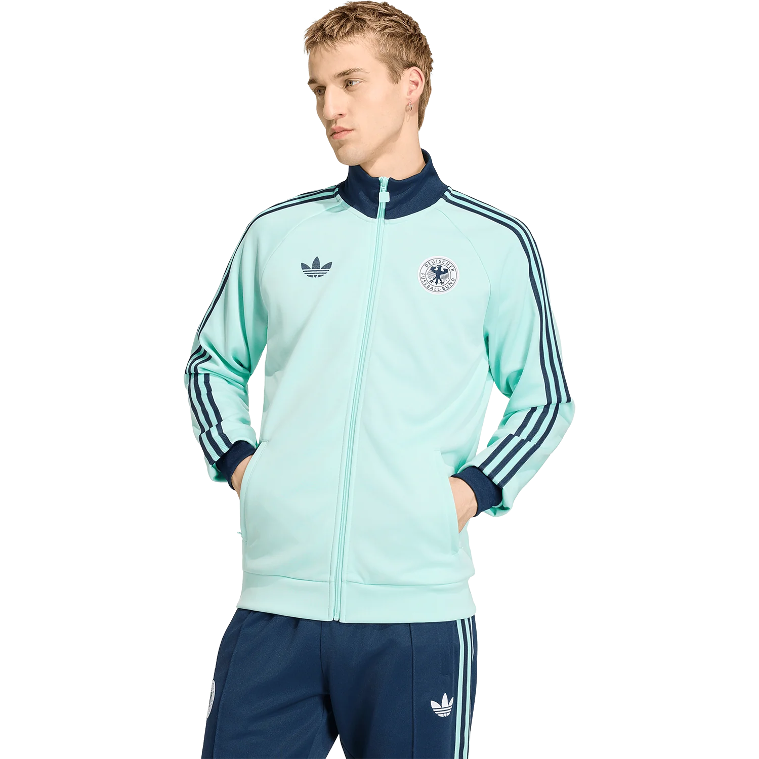 adidas Originals Germany Men's Full-Zip Track Jacket - Image 2