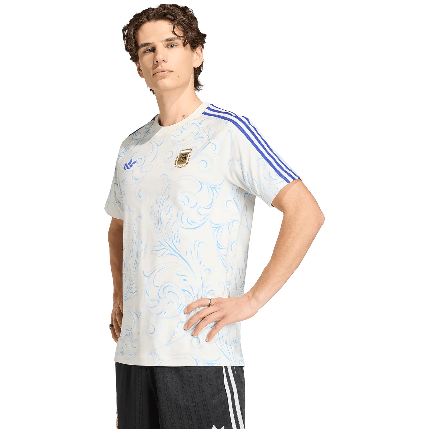 adidas Originals Men's Argentina All Over Print Tee - Image 2