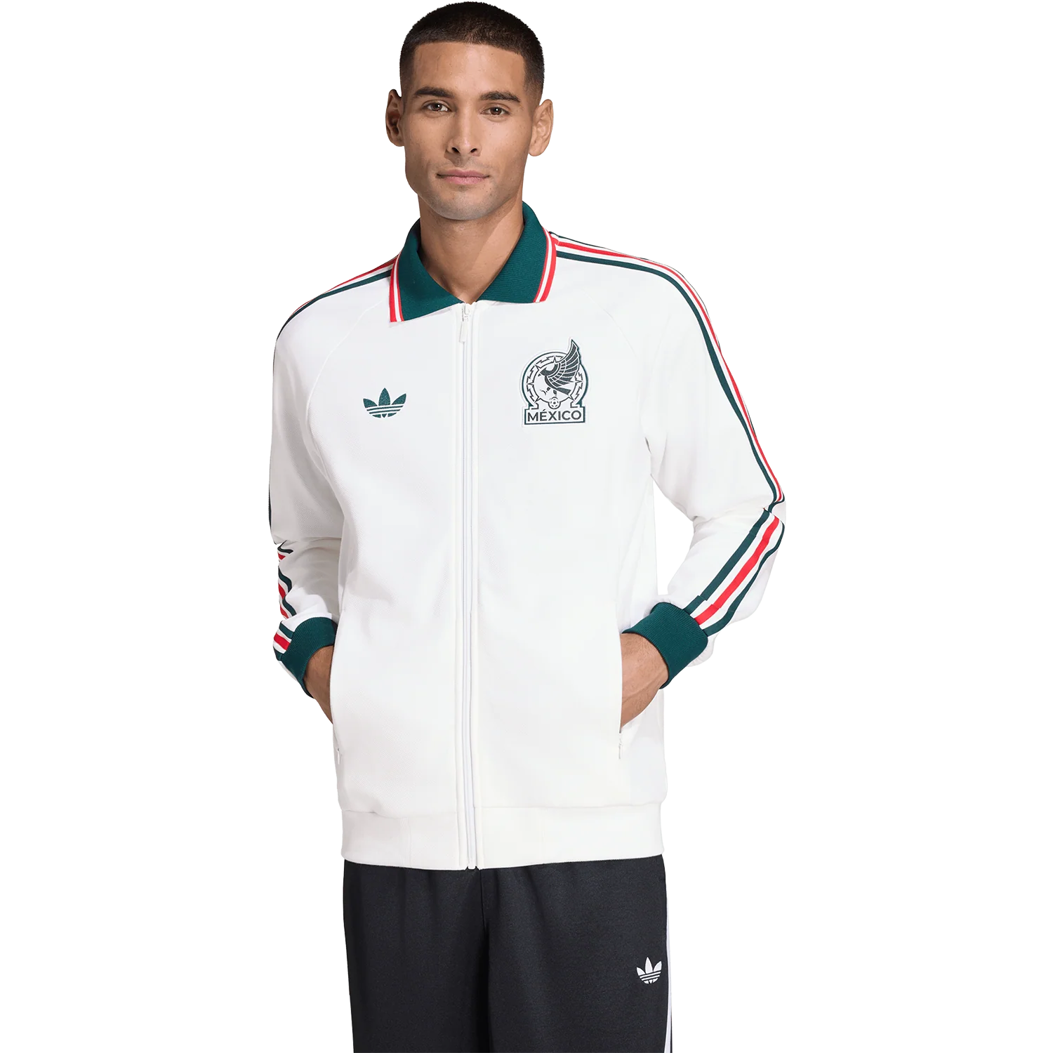 adidas Originals Men's Mexico Away Anthem Jacket - Image 2