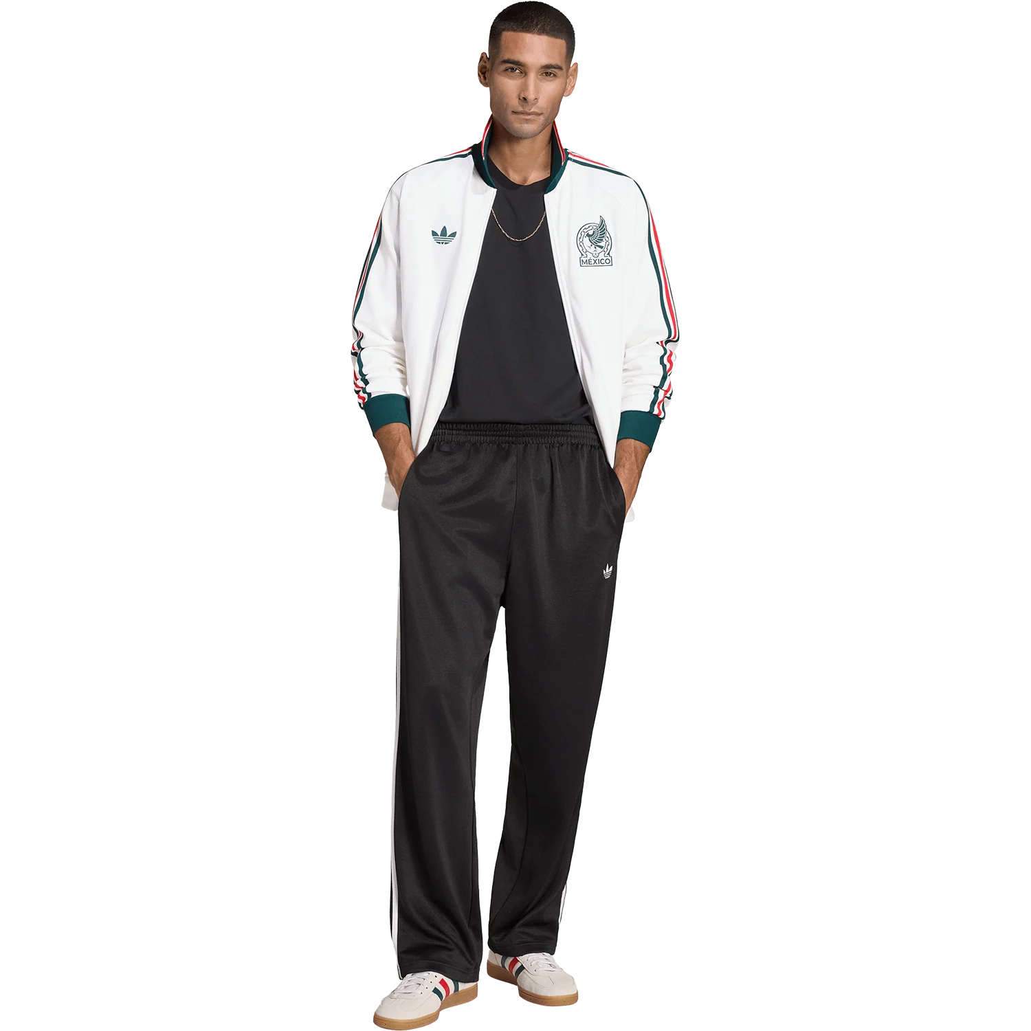 adidas Originals Men's Mexico Away Anthem Jacket - Image 4