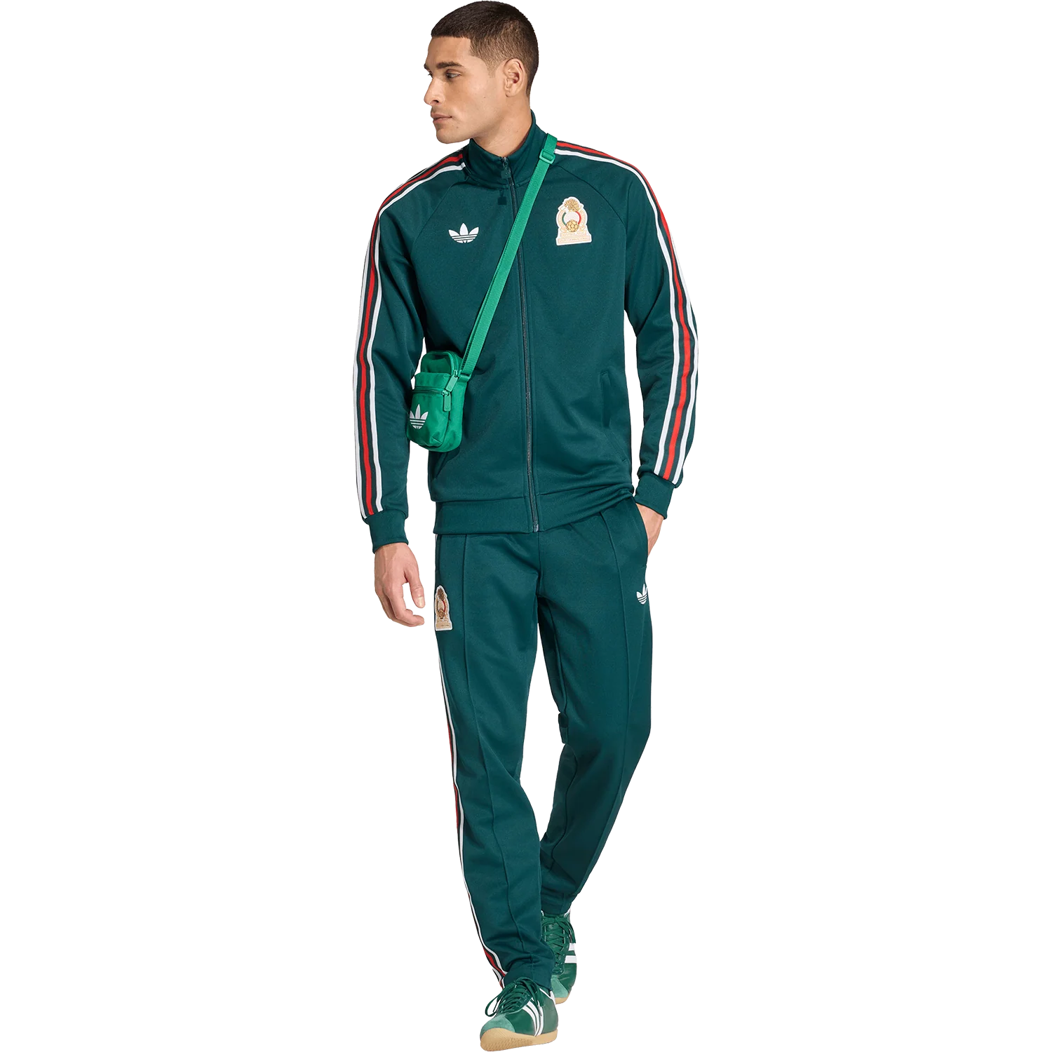 adidas Originals Mexico Men's Full-Zip Track Jacket - Image 4