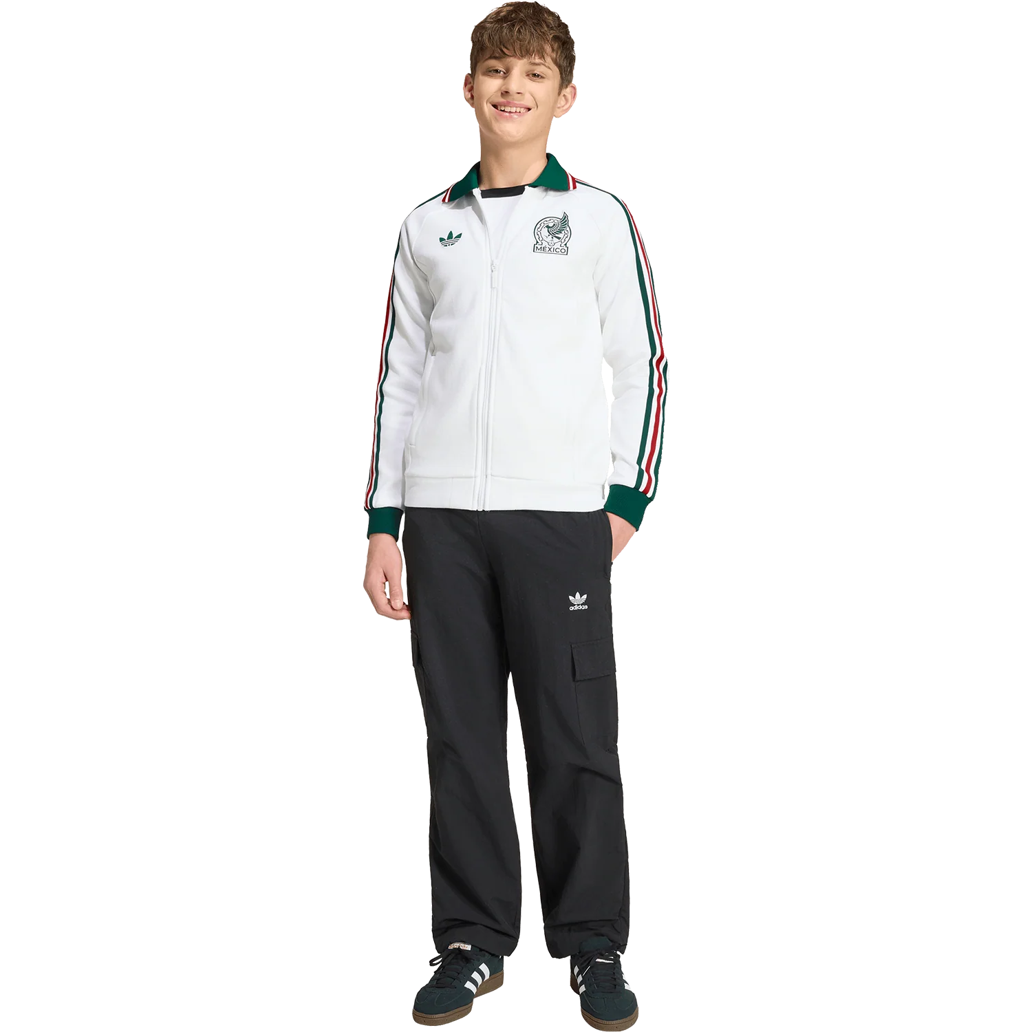 adidas Originals Youth Mexico Away Anthem Jacket - Image 4