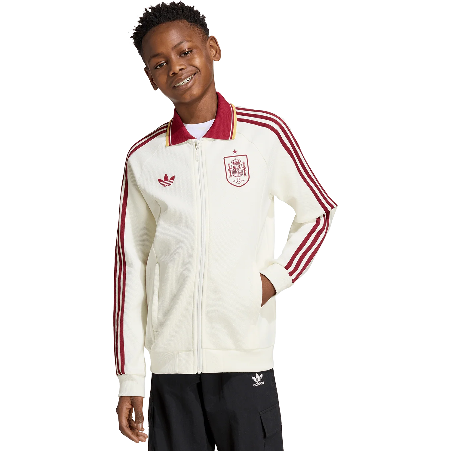 adidas Originals Youth Spain Away Anthem Jacket - Image 2