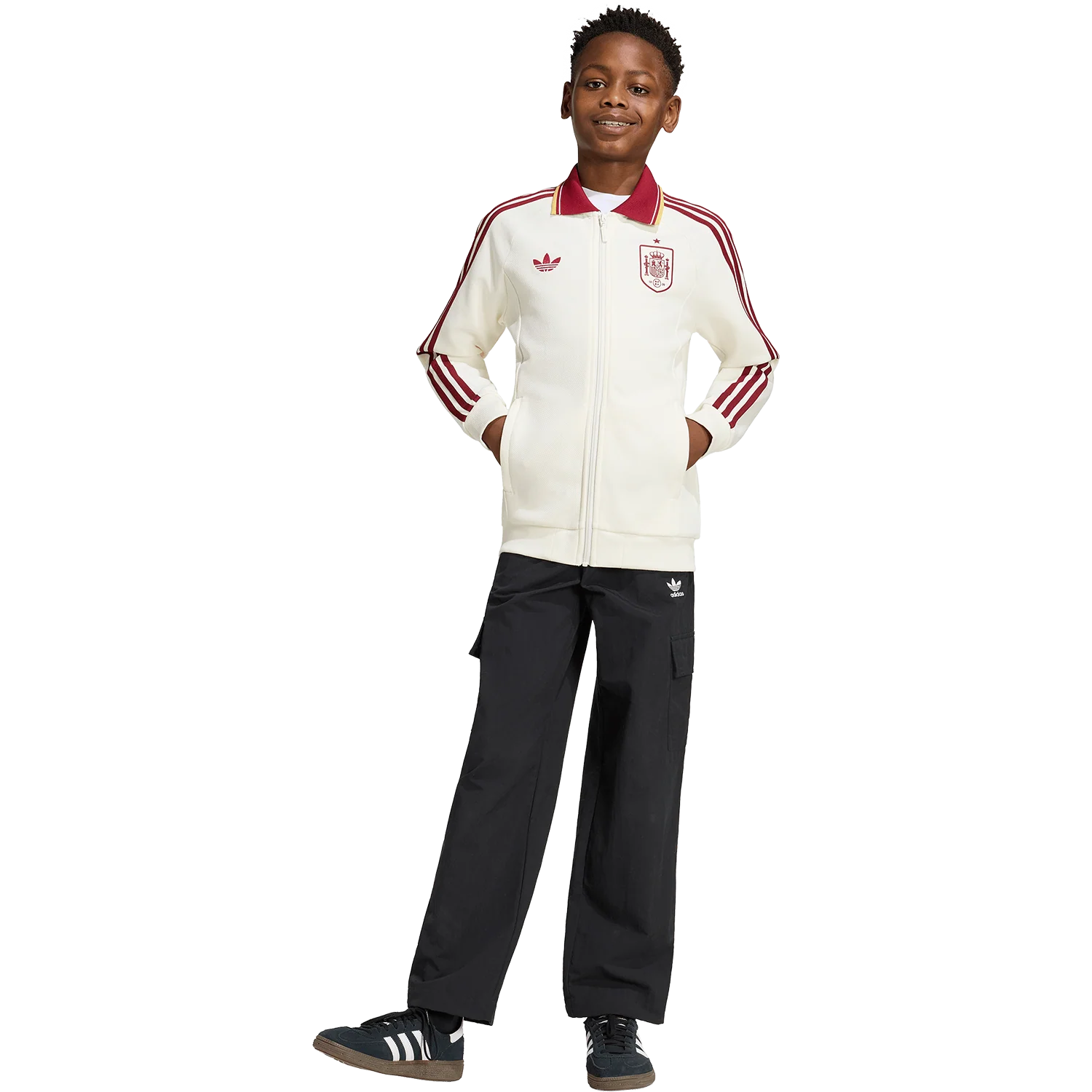adidas Originals Youth Spain Away Anthem Jacket - Image 4