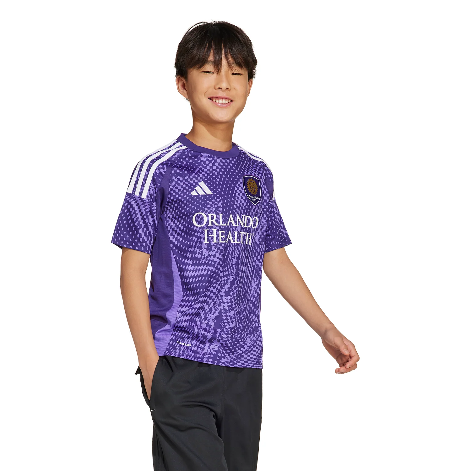 adidas Orlando City SC 2025-26 Youth Home Stadium Jersey - Image 3