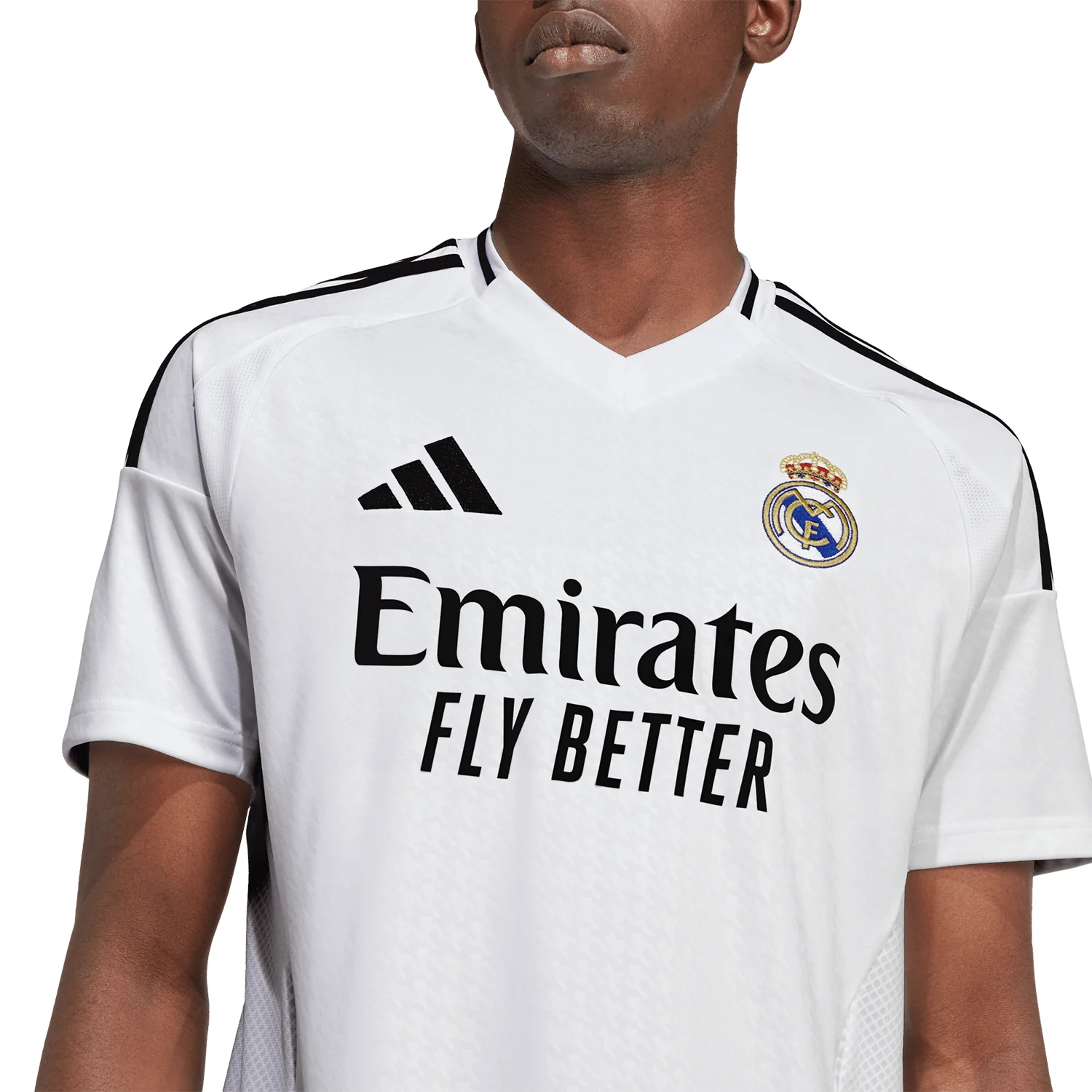 adidas Real Madrid 2024-25 Men's Home Stadium Jersey - Image 4