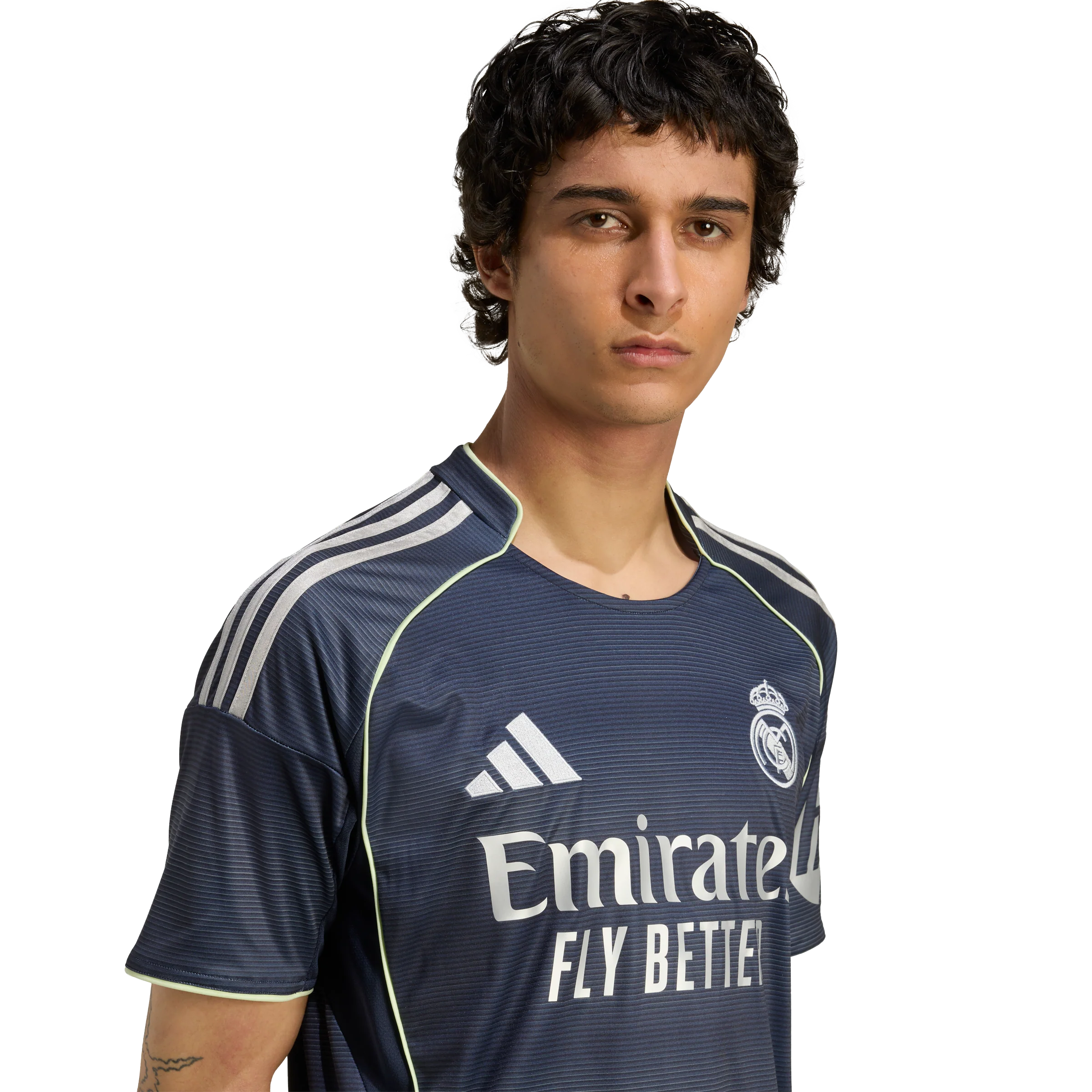 adidas Real Madrid 2025-26 Men's Away Stadium Jersey - Image 4