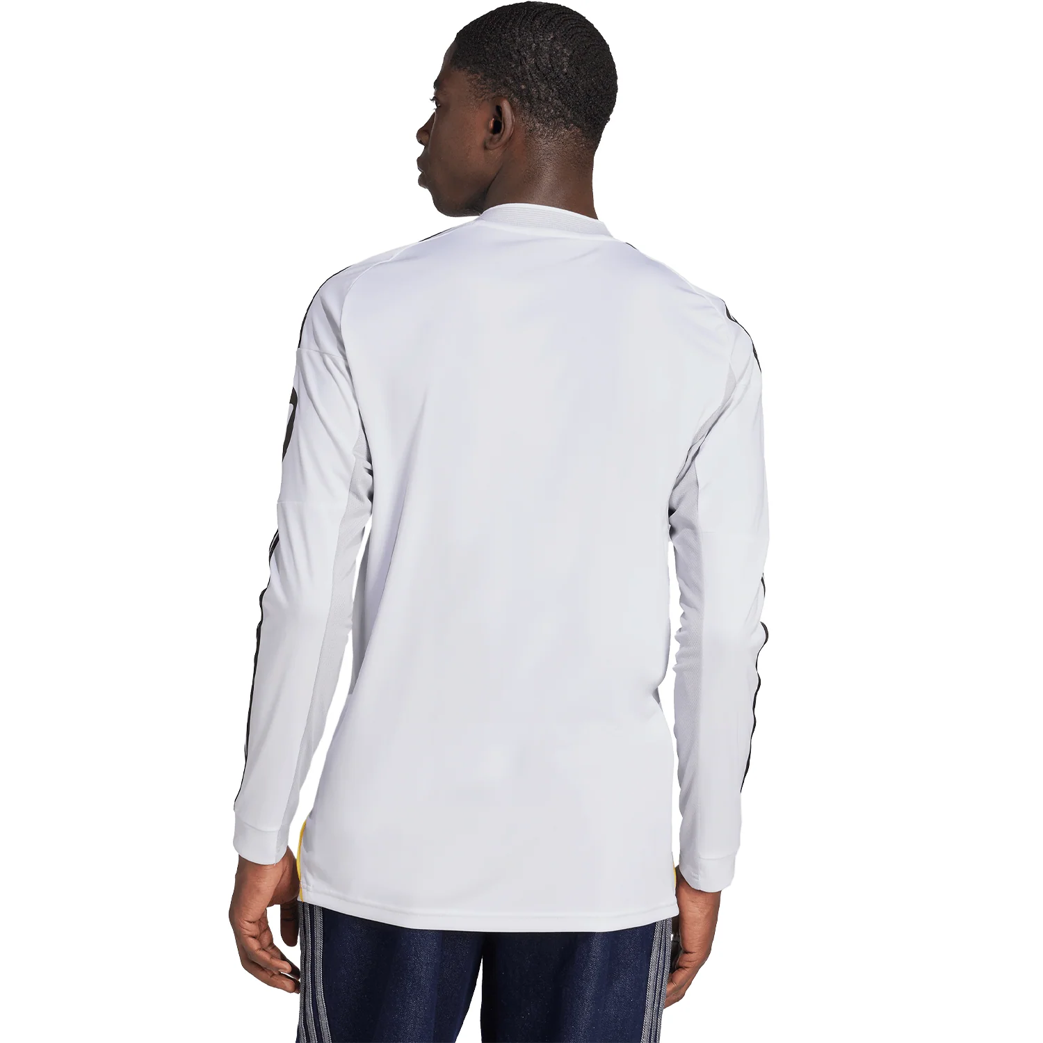adidas Real Madrid 2025-26 Men's Home Long Sleeve Stadium Jersey - Image 4
