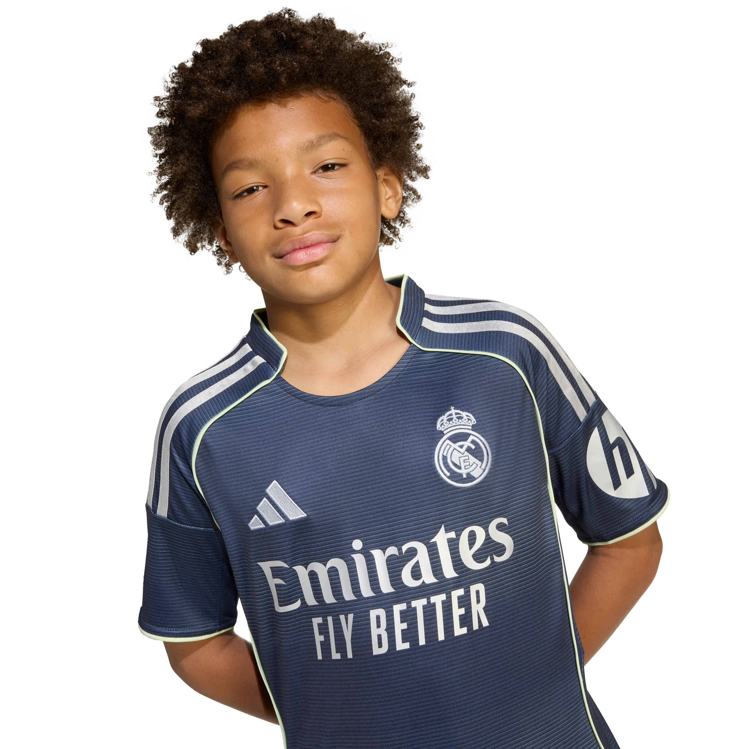 adidas Real Madrid 2025-26 Youth Away Stadium Jersey - Image 4