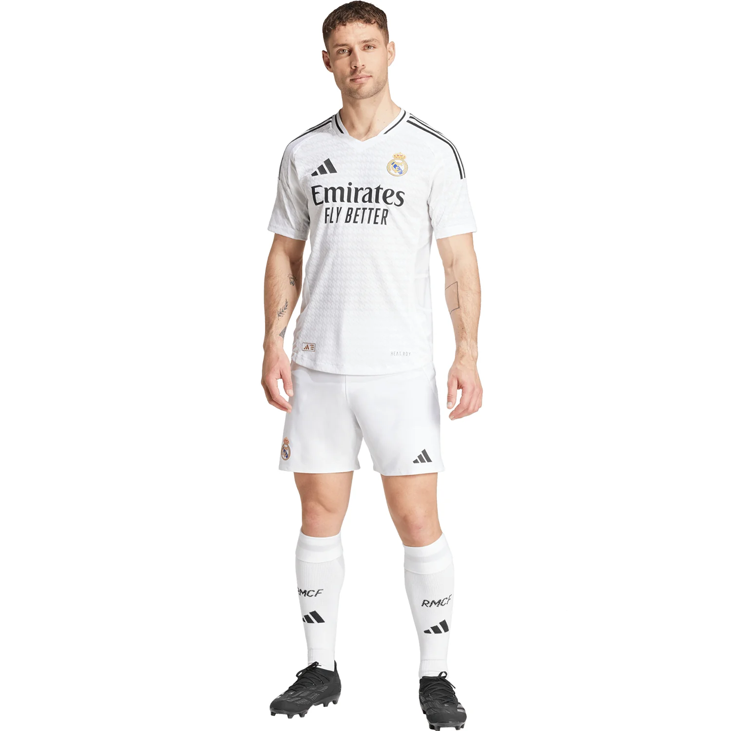 adidas Real Madrid 2024-25 Men's Home Authentic Match Jersey - Image 5