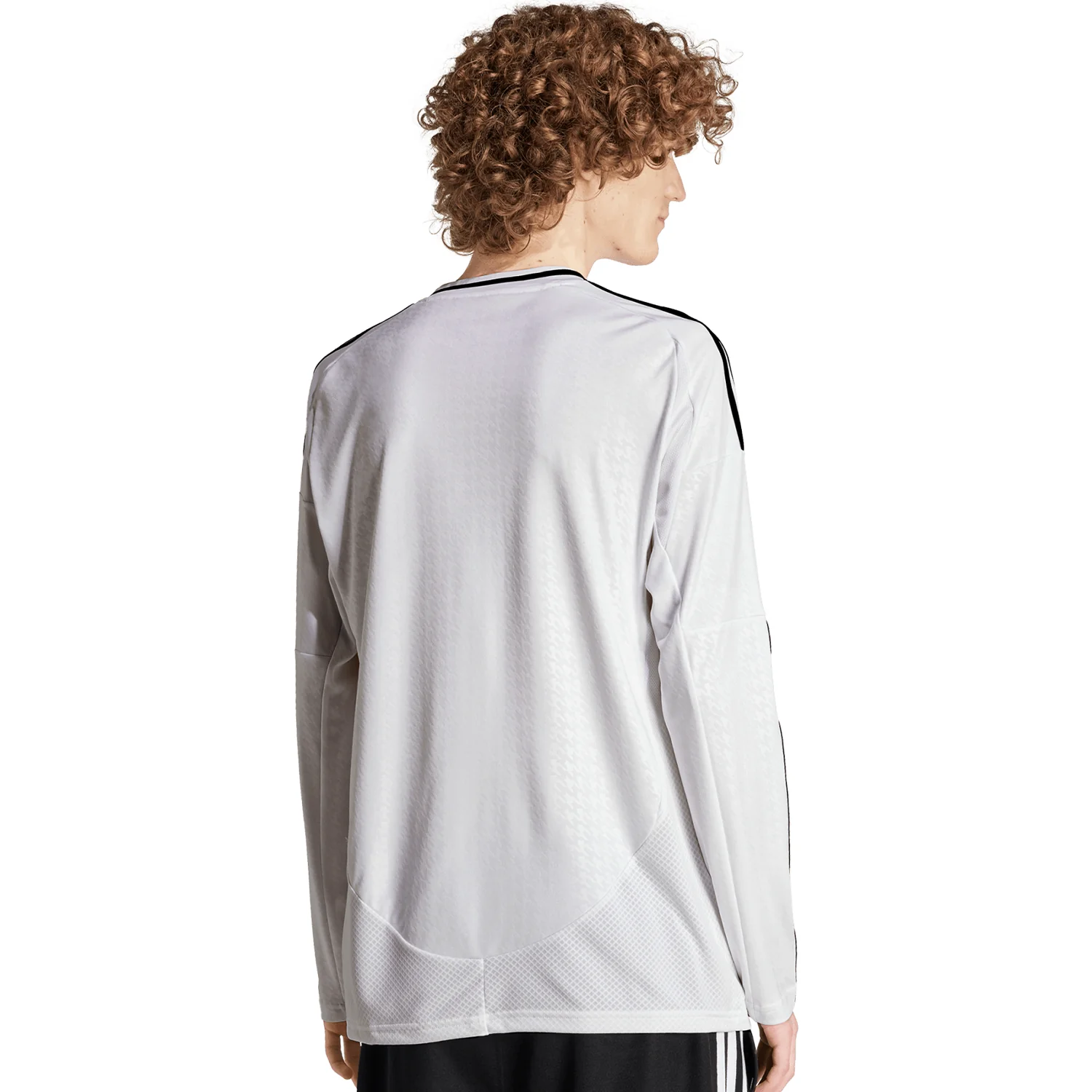 adidas Real Madrid 2024-25 Men's Long Sleeve Home Stadium Jersey - Image 3