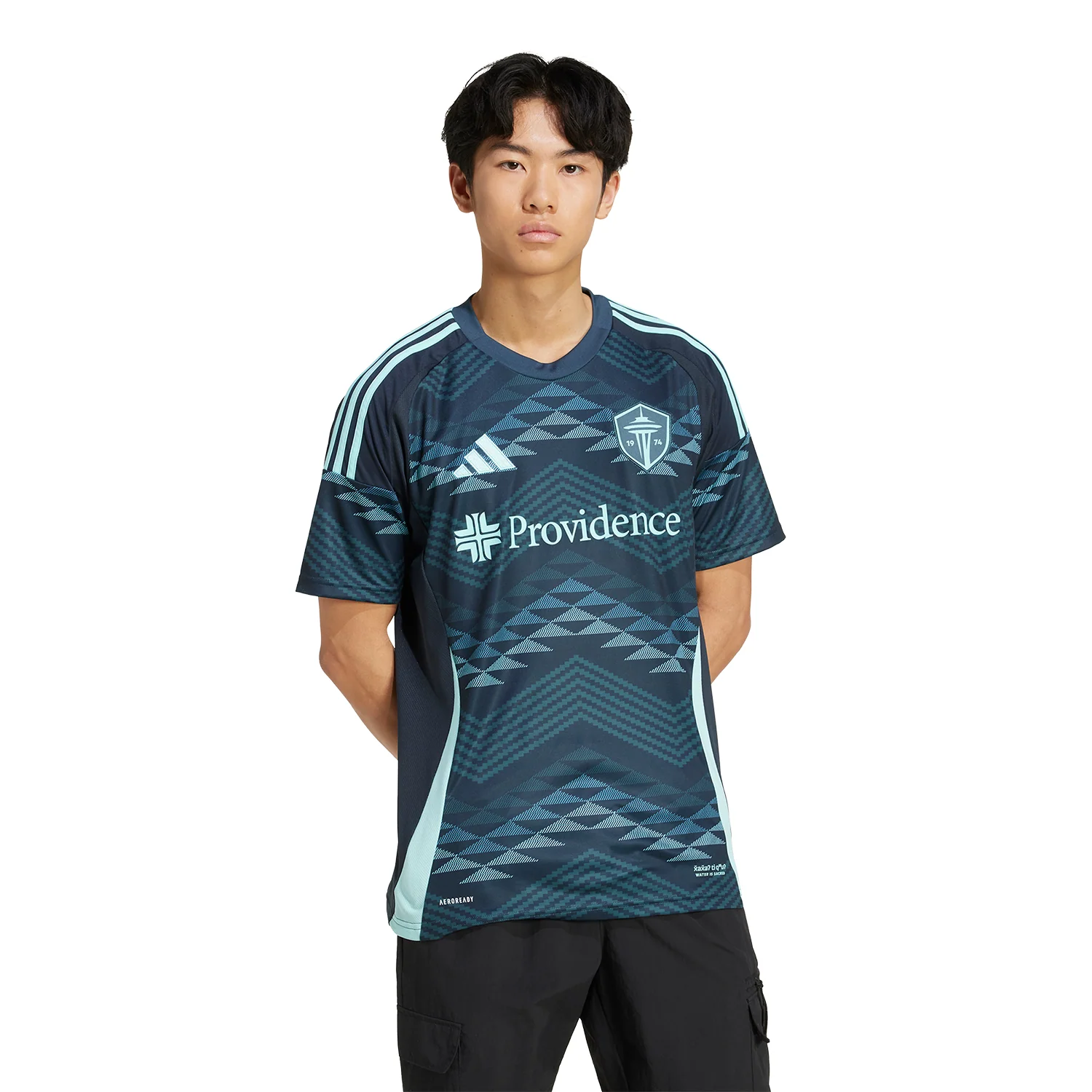 adidas Seattle Sounders 2025-26 Men's Away Stadium Jersey - Image 3
