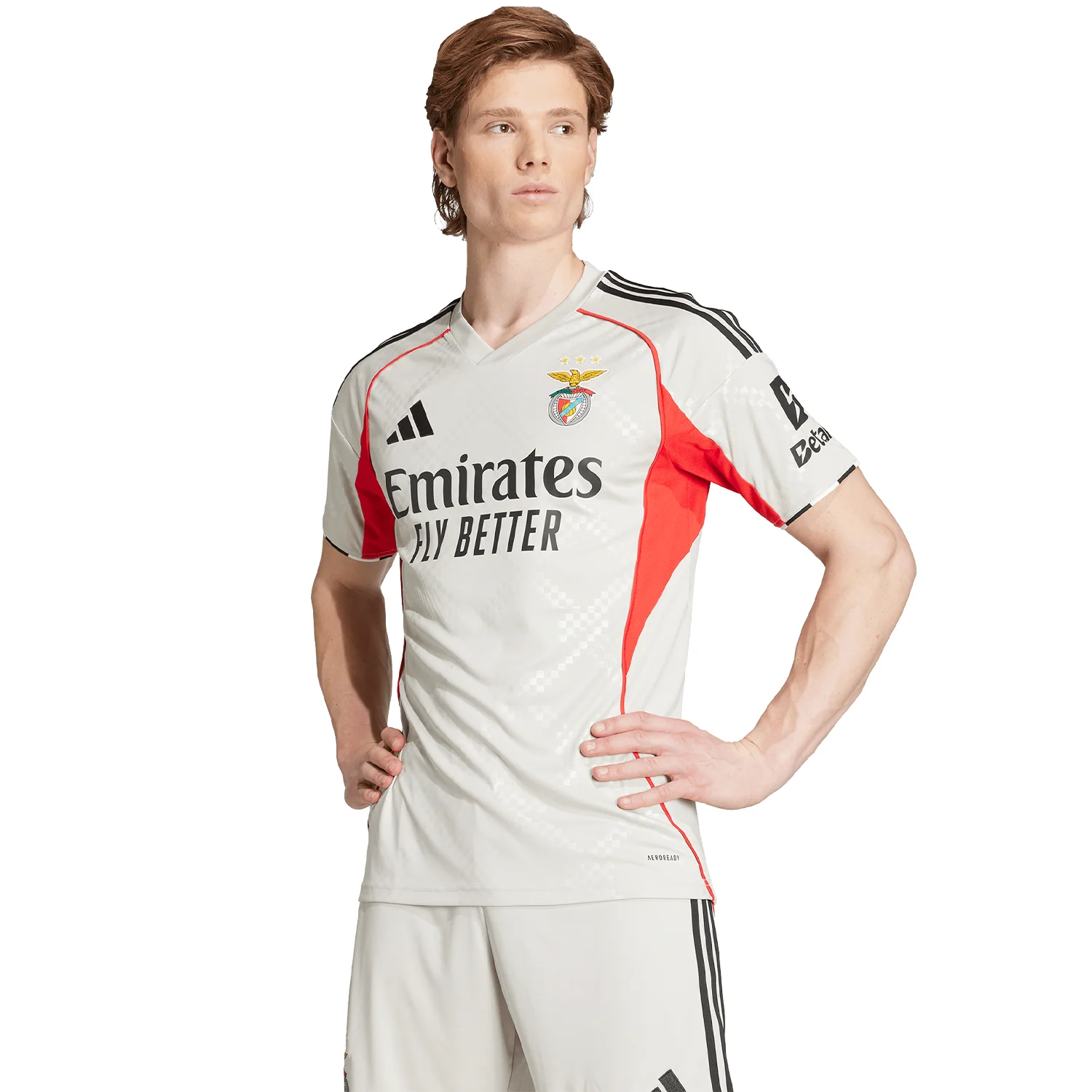 adidas SL Benfica 2025-26 Men's Away Stadium Jersey - Image 3