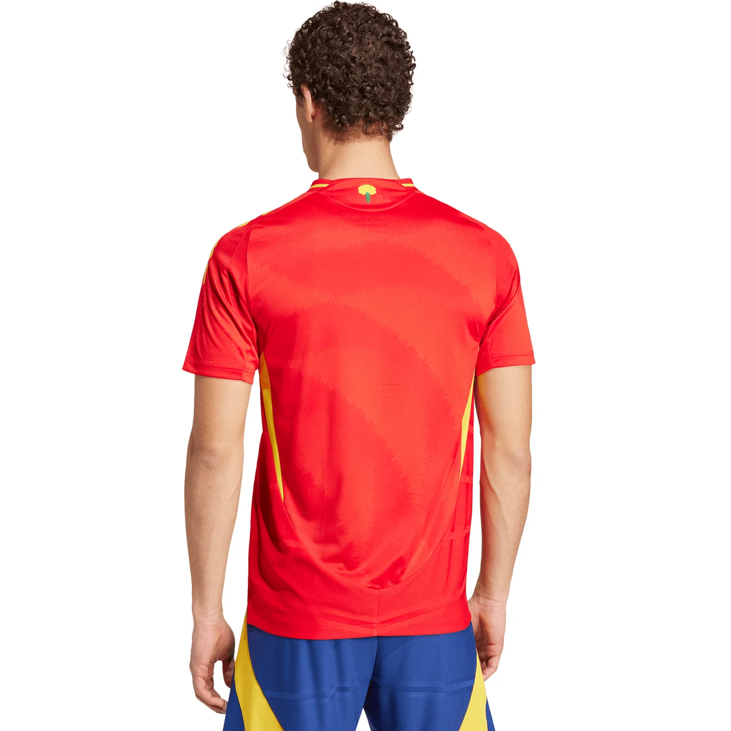 adidas Spain 2024 Men's Home Authentic Match Jersey - Image 3