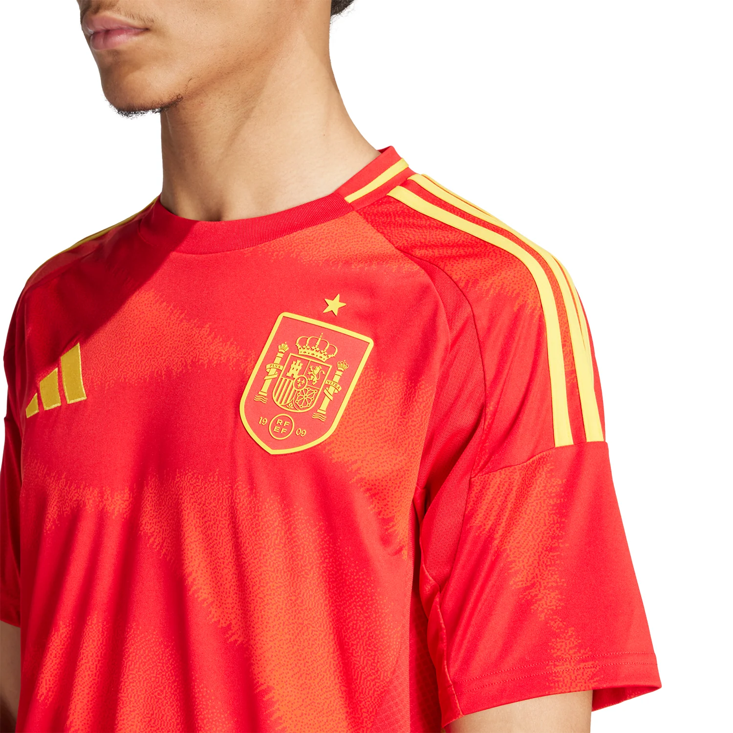 adidas Spain 2024 Men's Home Stadium Jersey - Image 4