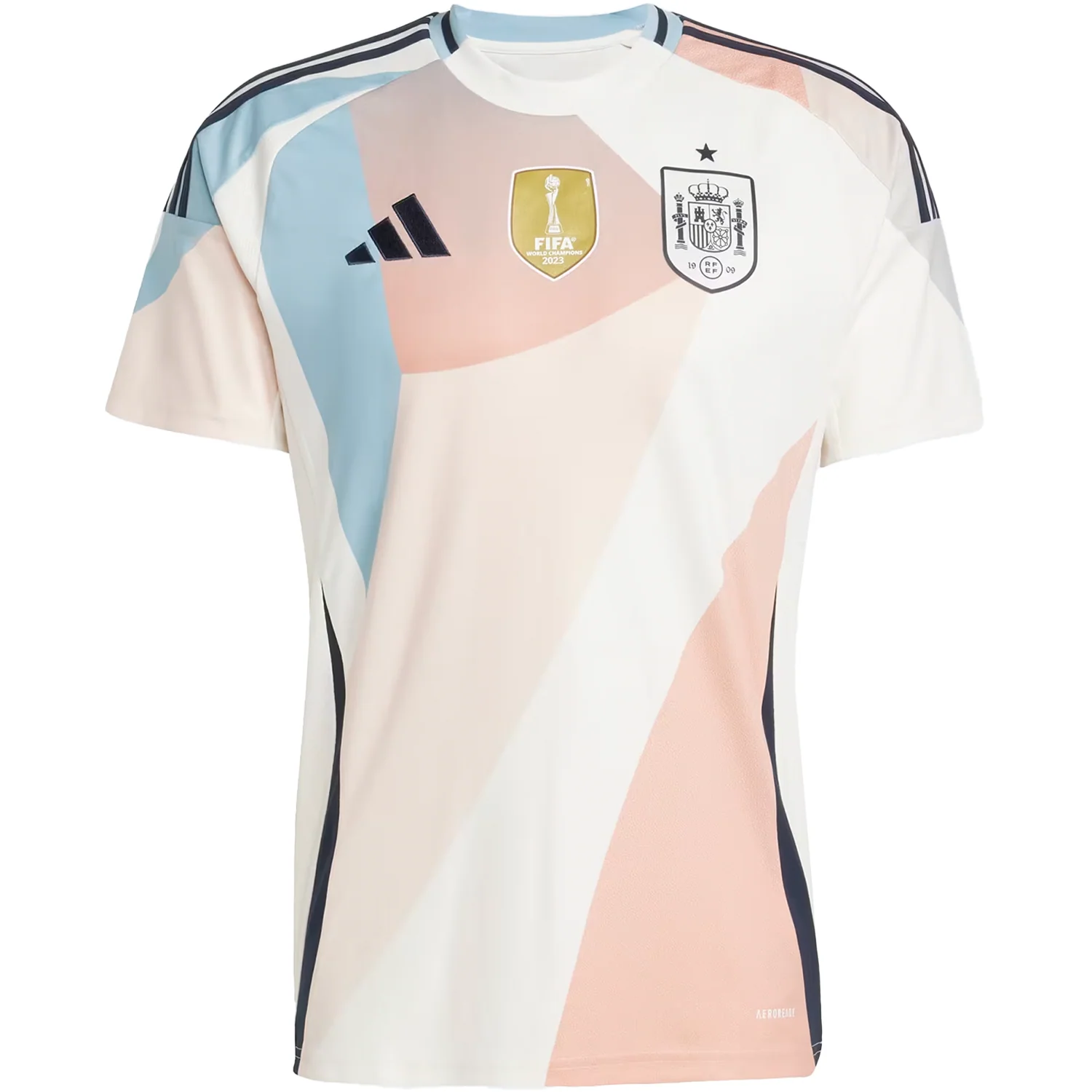 adidas Spain 2025 Men's Away Stadium Jersey - Women's EURO