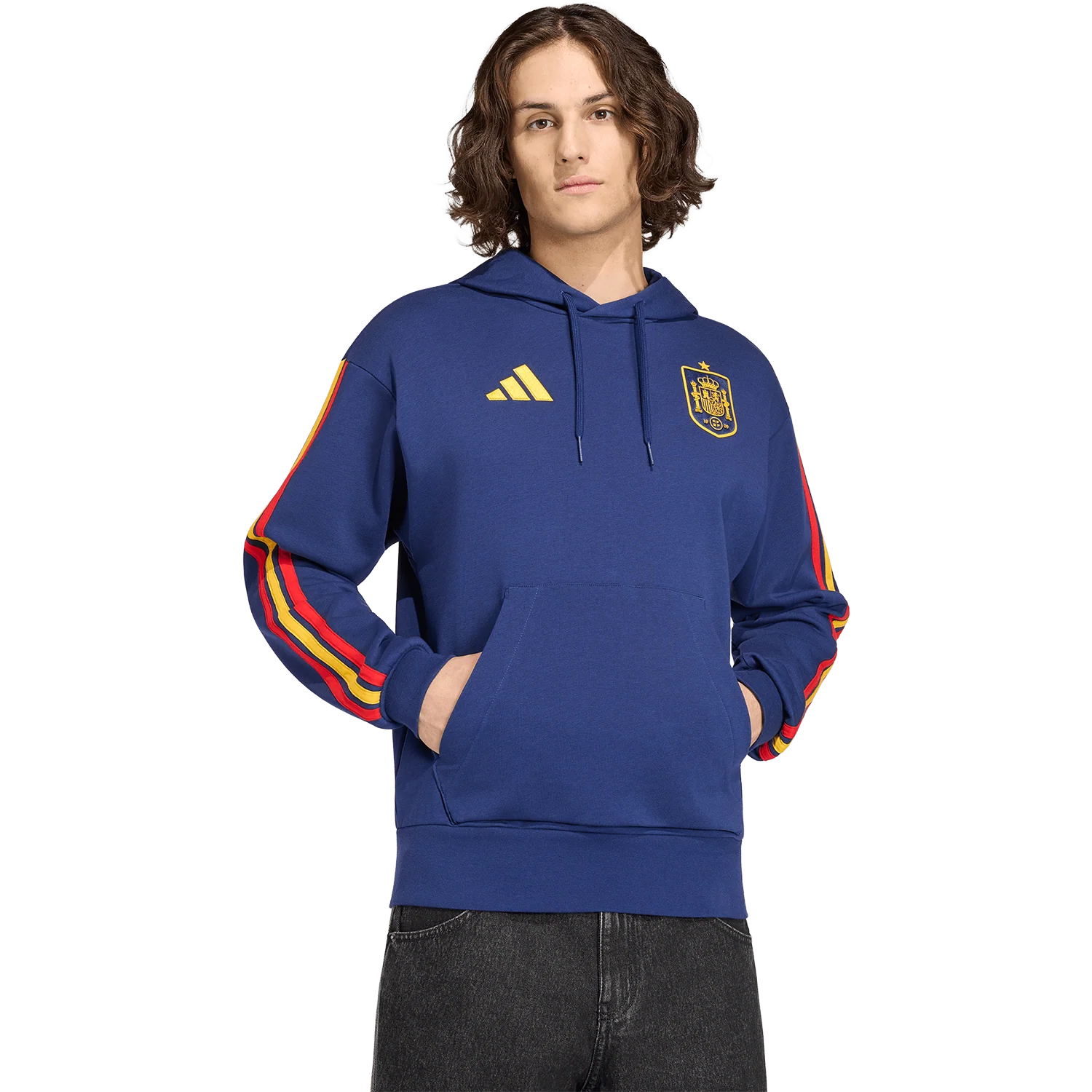 adidas Spain Men’s DNA Hoodie - Image 2