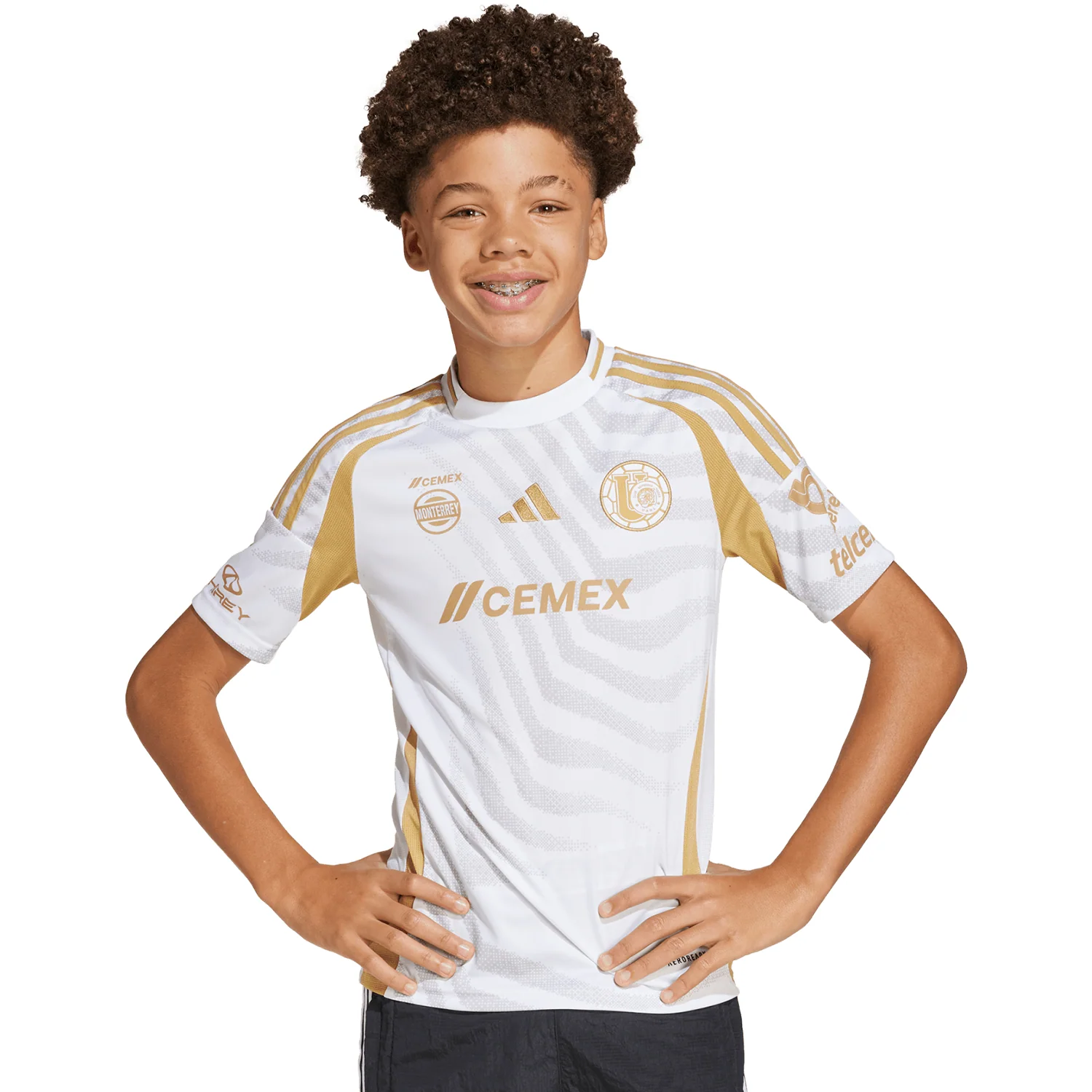 adidas Tigres 2024-25 Youth 3rd Stadium Jersey - Image 3