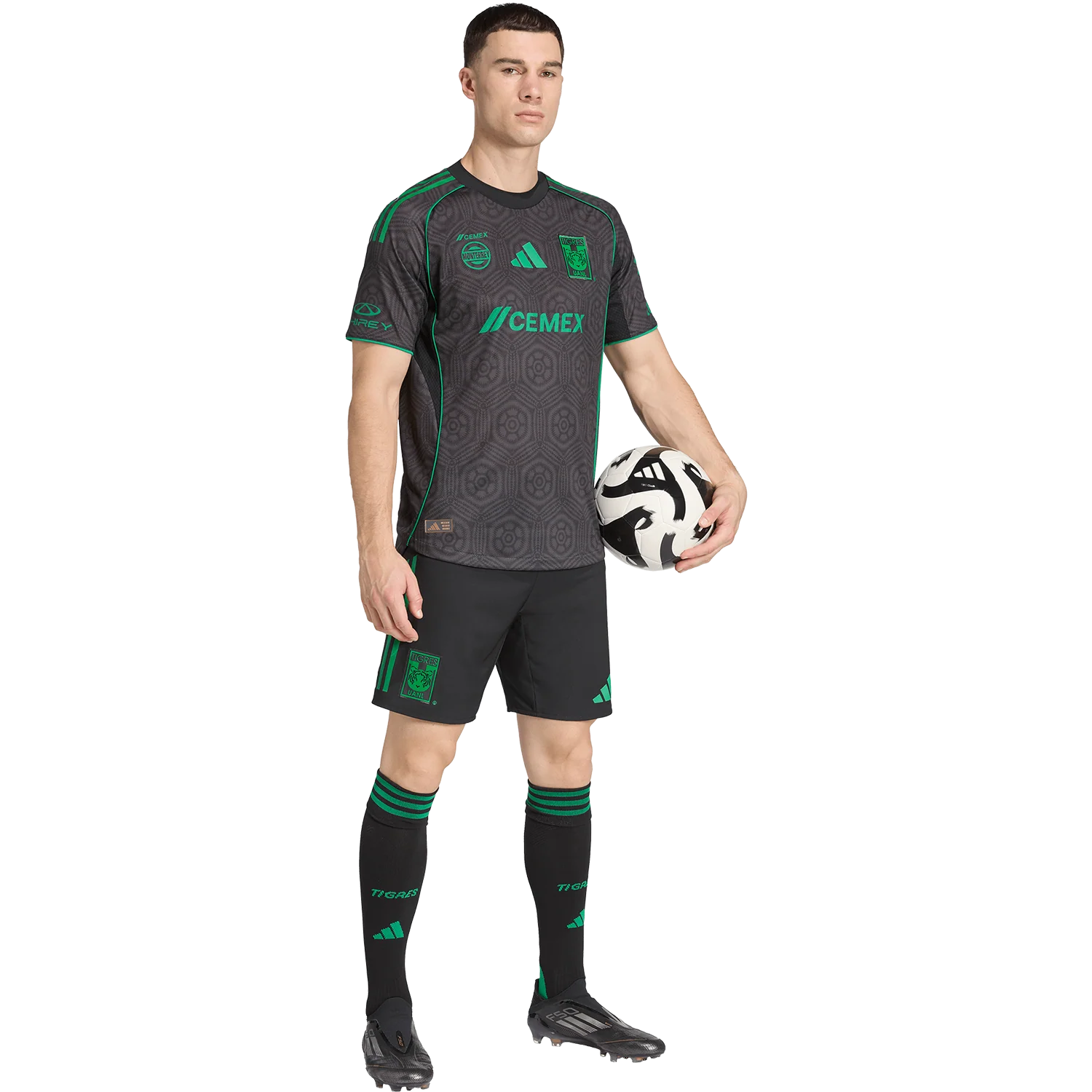 adidas Tigres 2025-26 Men's 3rd Authentic Match Jersey - Image 6