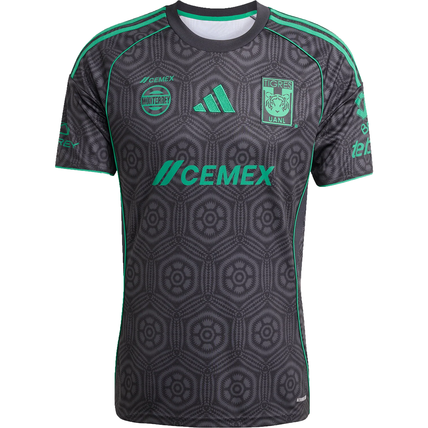 adidas Tigres 2025-26 Men's 3rd Stadium Jersey