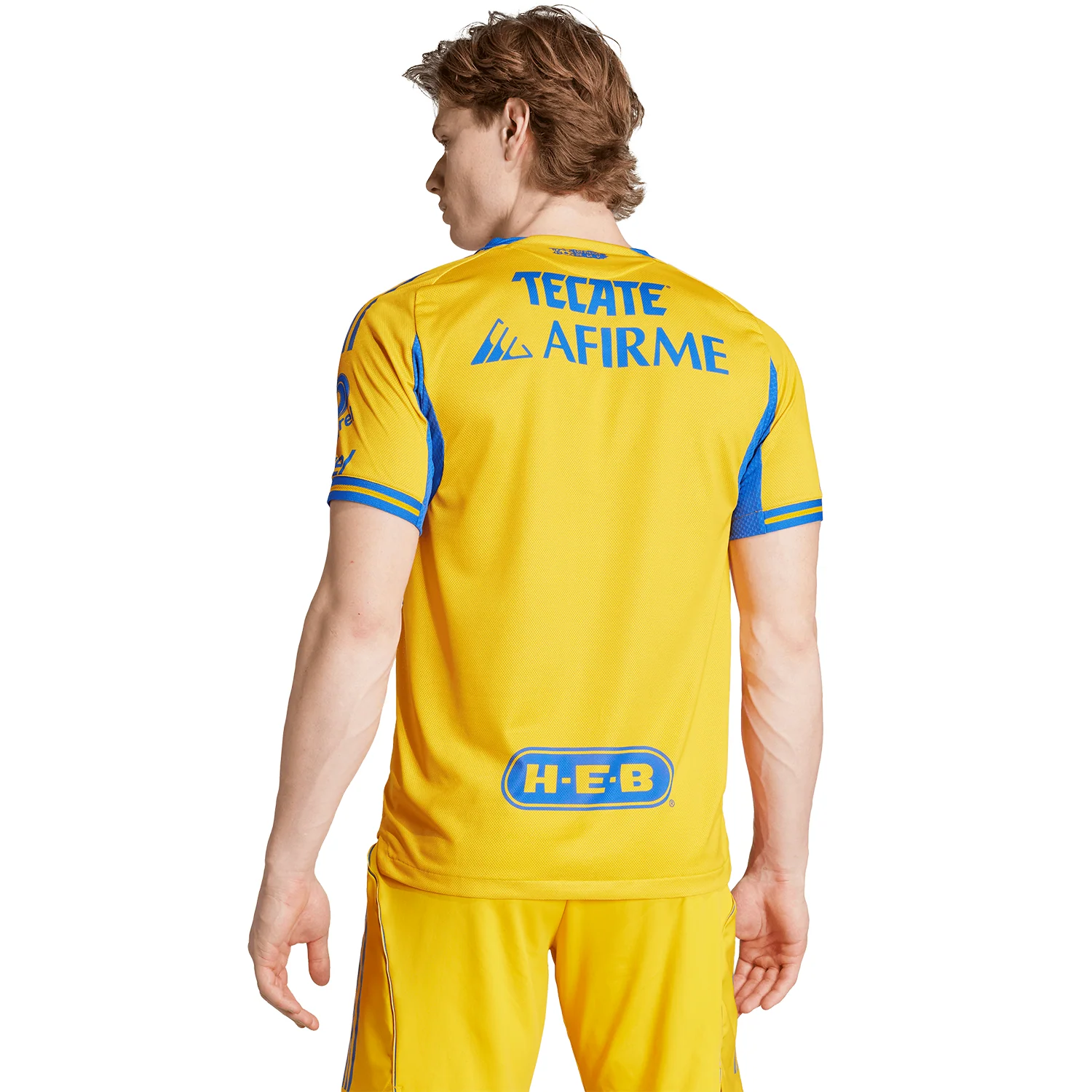 adidas Tigres 2025-26 Men's Home Authentic Match Jersey - Image 4