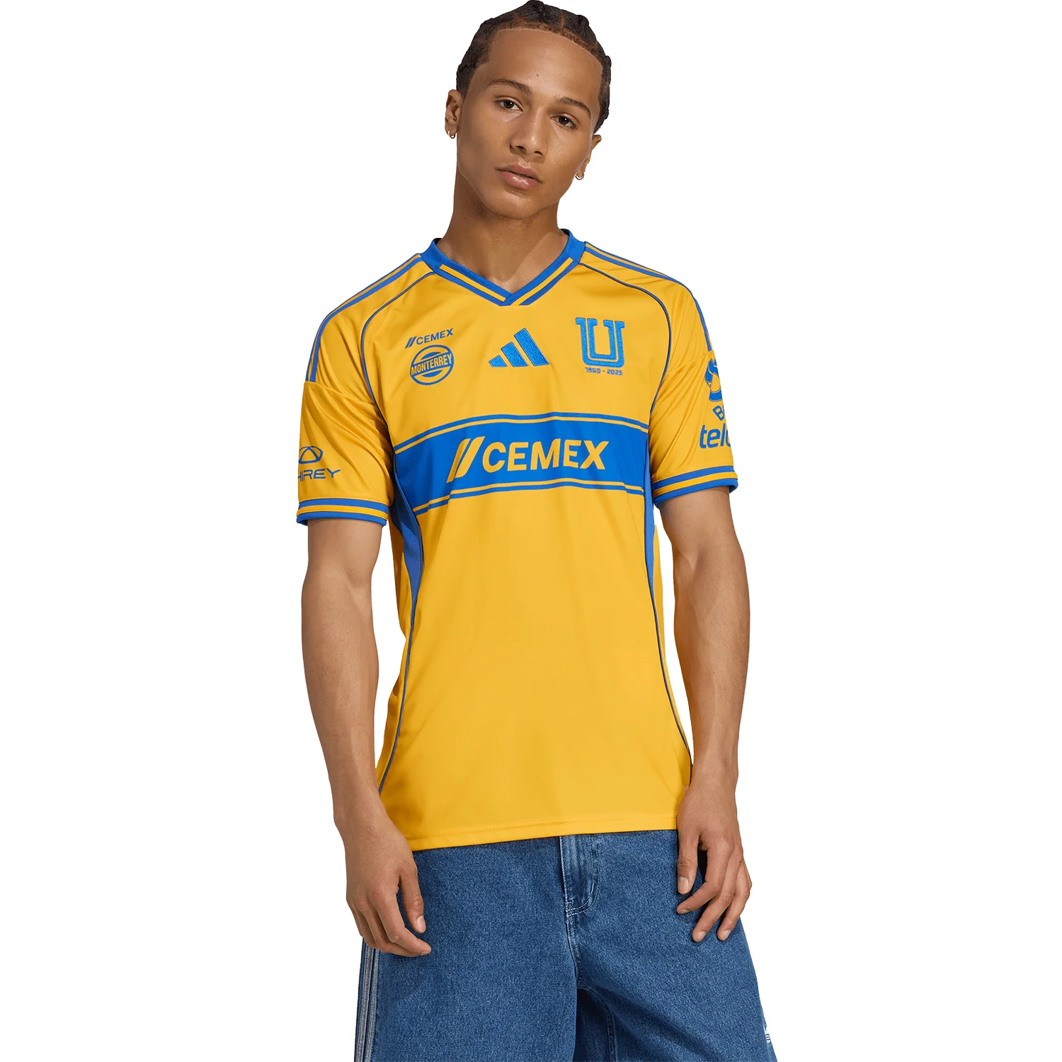 adidas Tigres 2025-26 Men's Home Stadium Jersey - Image 3