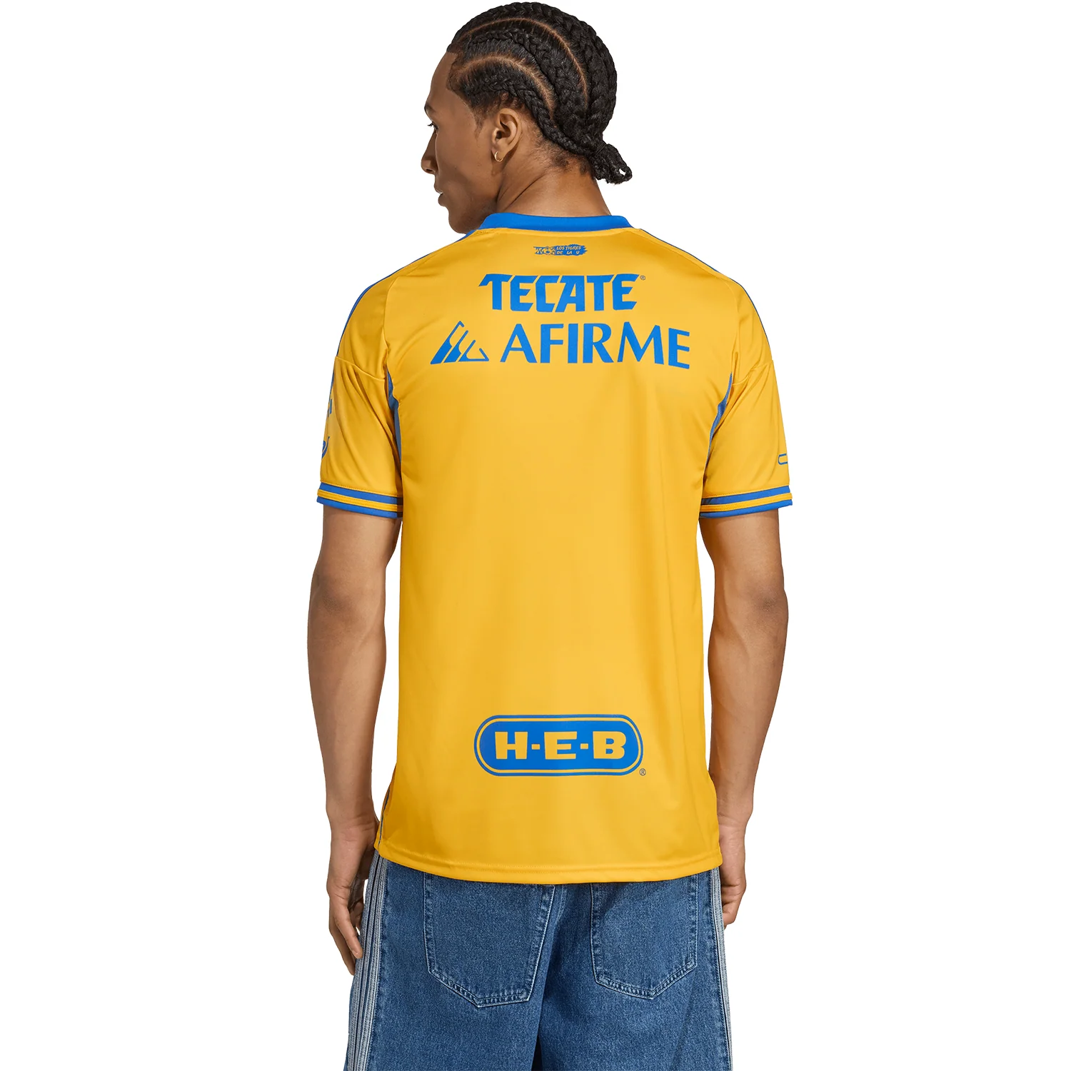 adidas Tigres 2025-26 Men's Home Stadium Jersey - Image 4