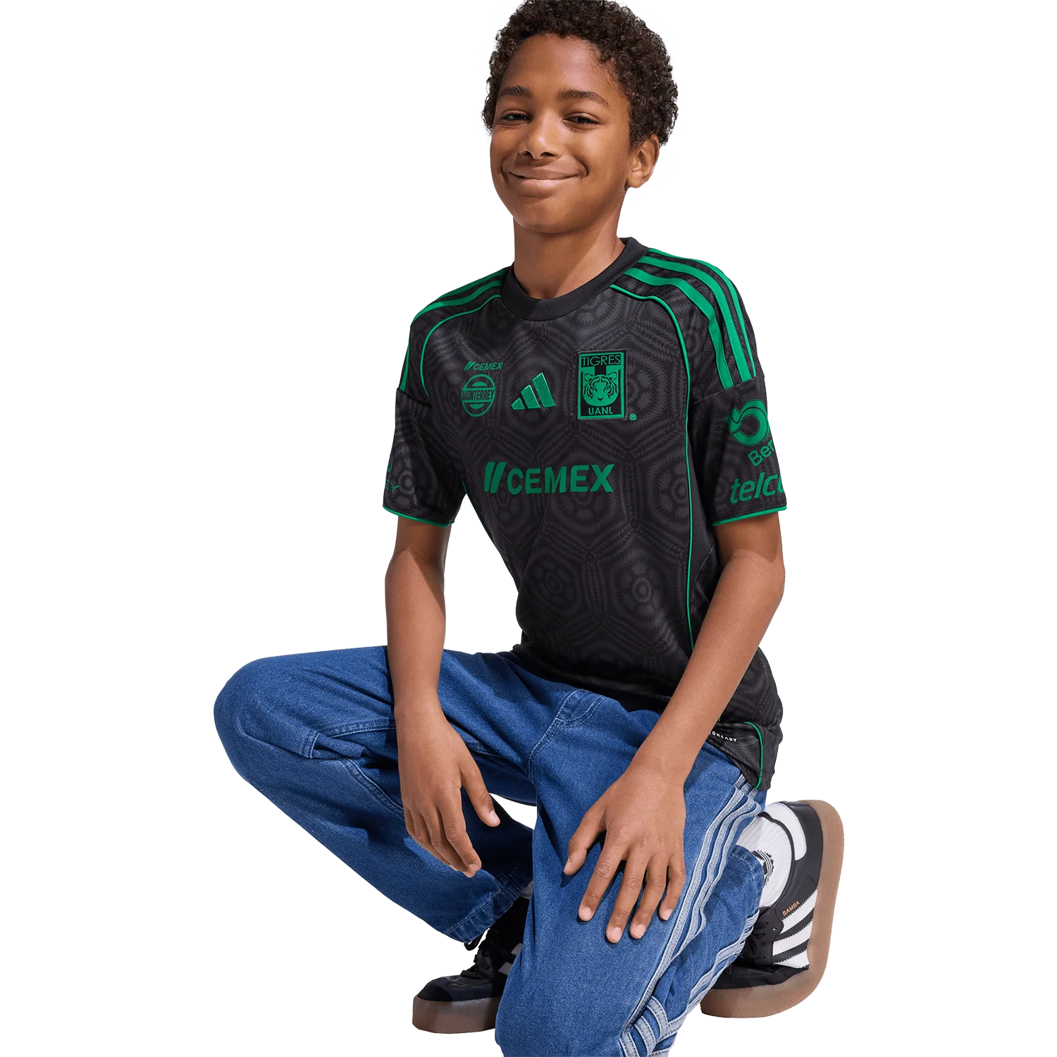 adidas Tigres 2025-26 Youth 3rd Stadium Jersey - Image 6
