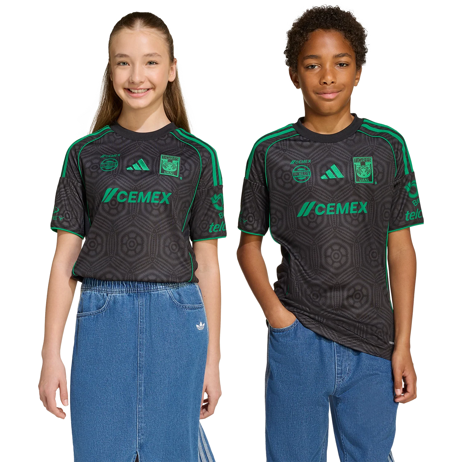 adidas Tigres 2025-26 Youth 3rd Stadium Jersey - Image 8