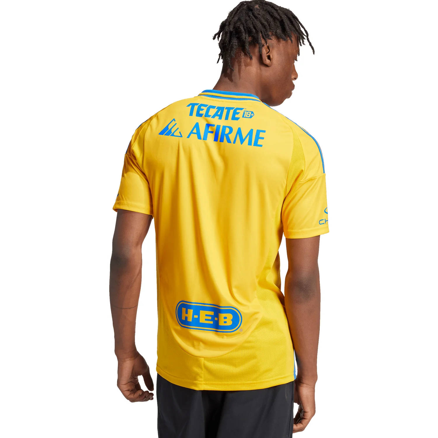 adidas Tigres 2024-25 Men's Home Stadium Jersey - Image 4