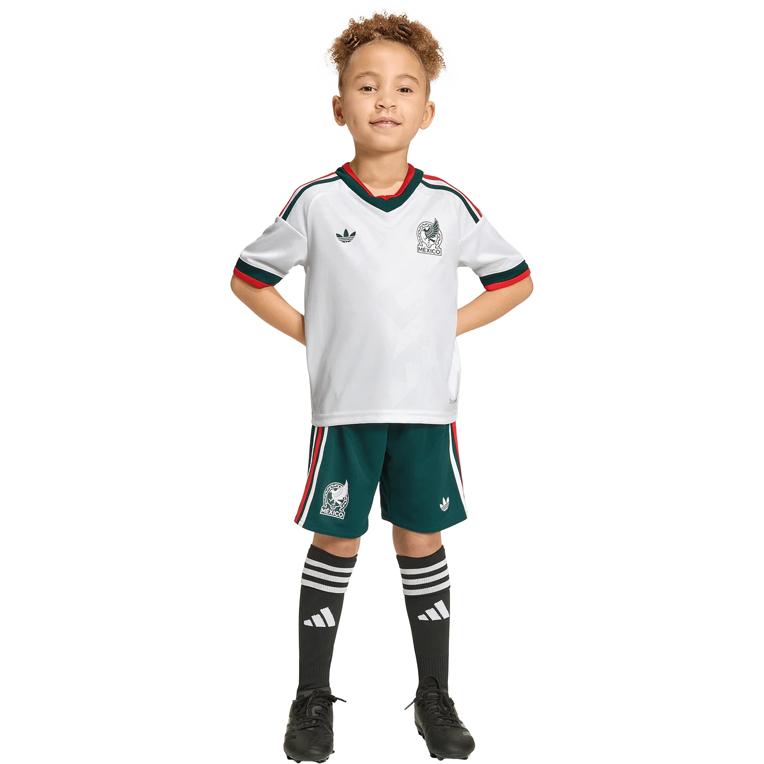 adidas Toddler Mexico Away 2026 3-Piece Kit - Image 7