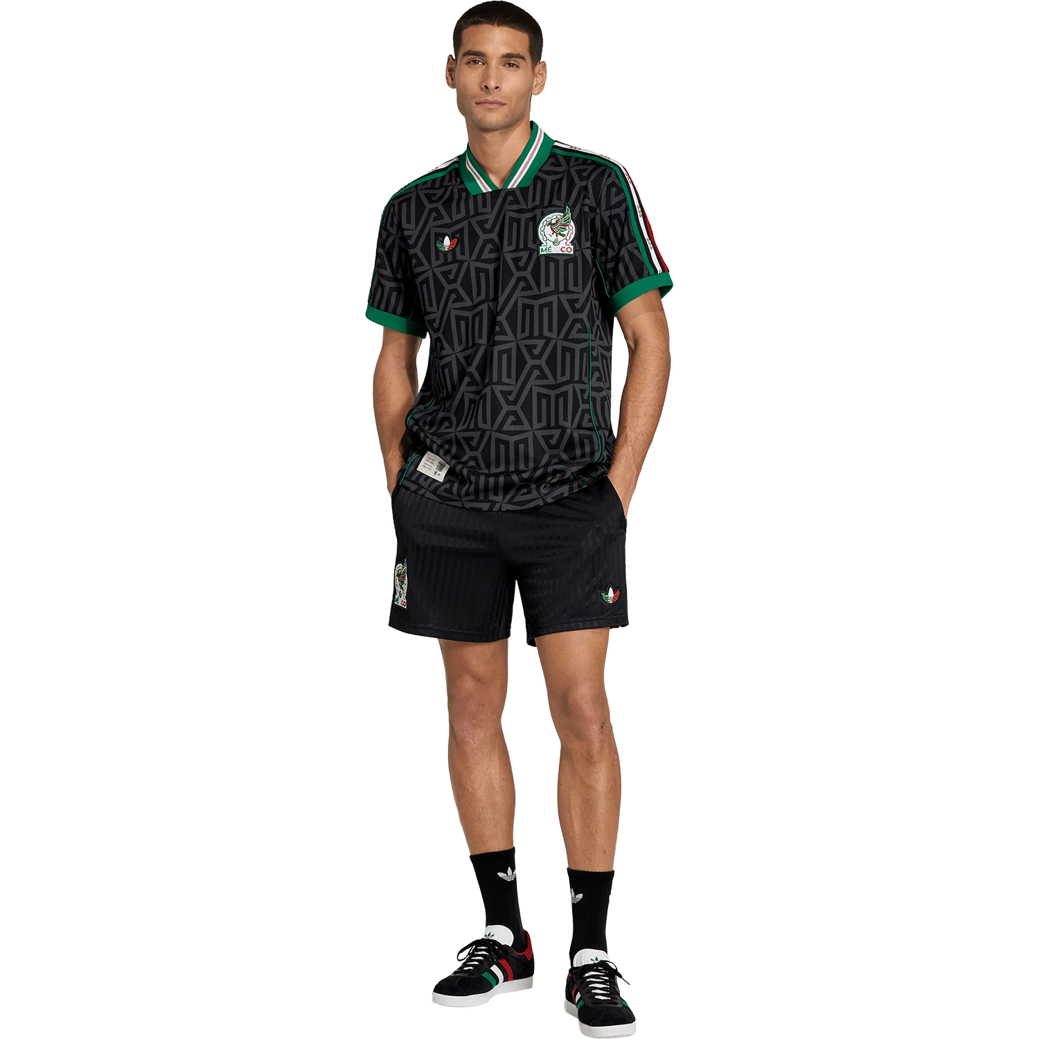 adidas x Someone Somewhere Mexico Shorts - Image 4