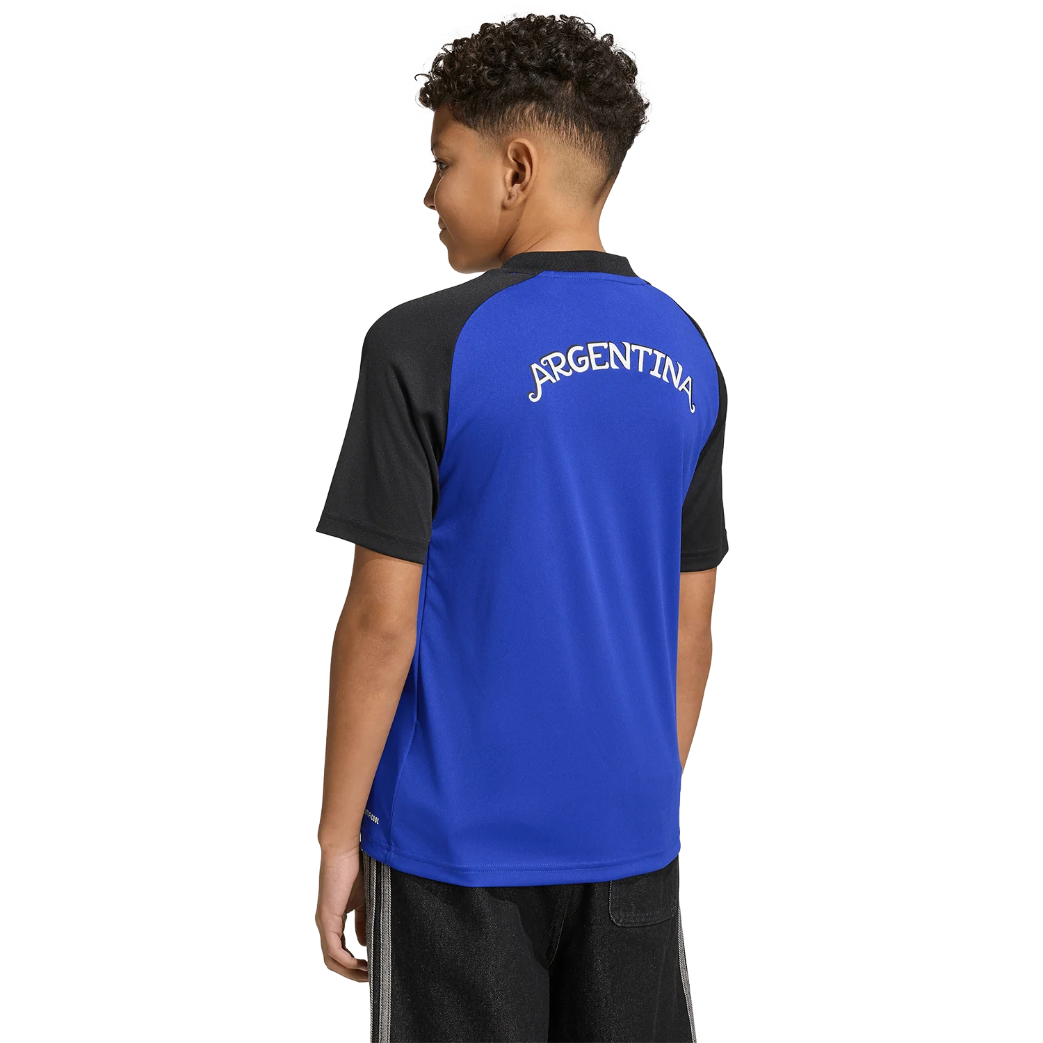 adidas Youth Argentina Away Pre-Match Jersey - Image 3