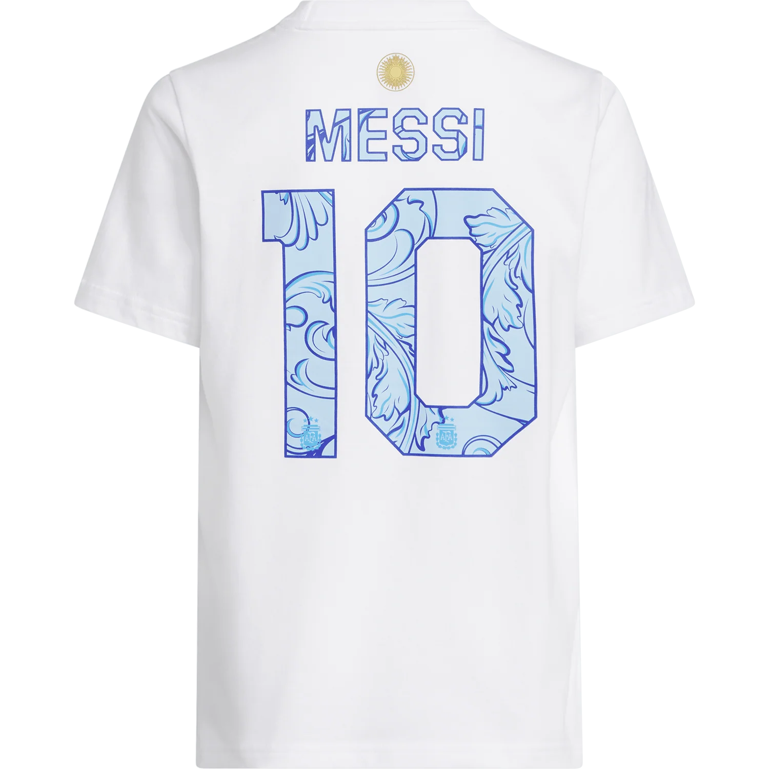 adidas Youth Argentina Lionel Messi #10 Graphic Tee - Image 4