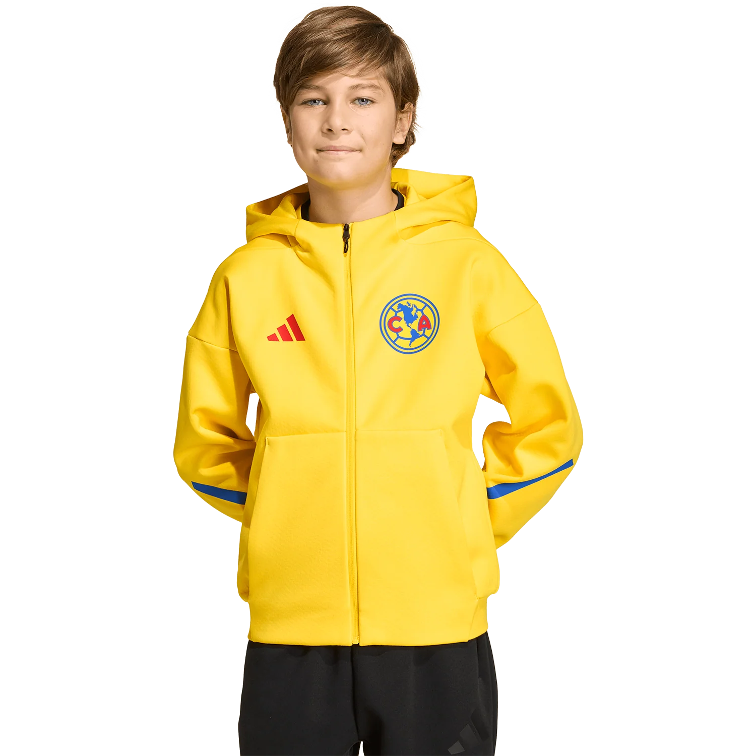 adidas Youth Club America ZNE Anthem Jacket - Image 2