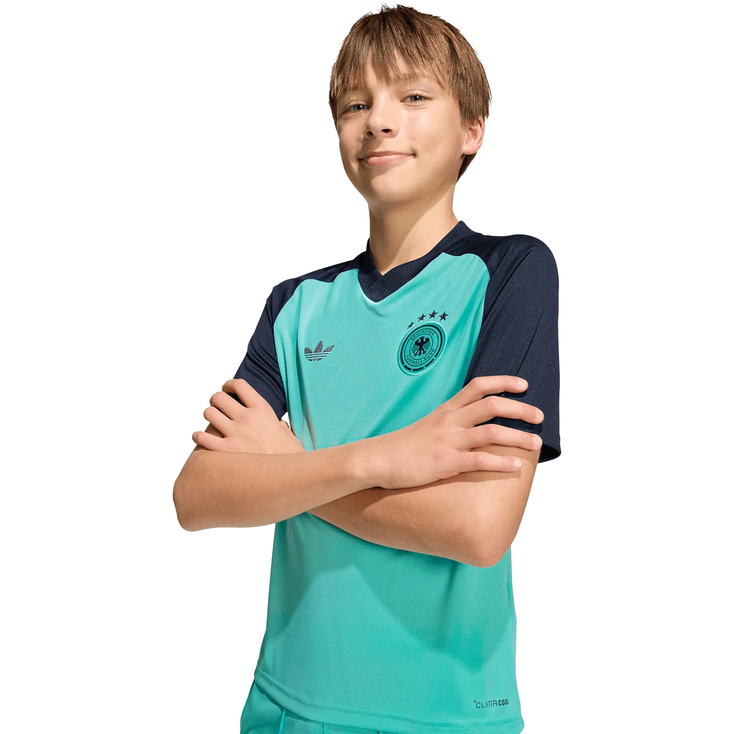 adidas Youth Germany Away Pre-Match Jersey - Image 6