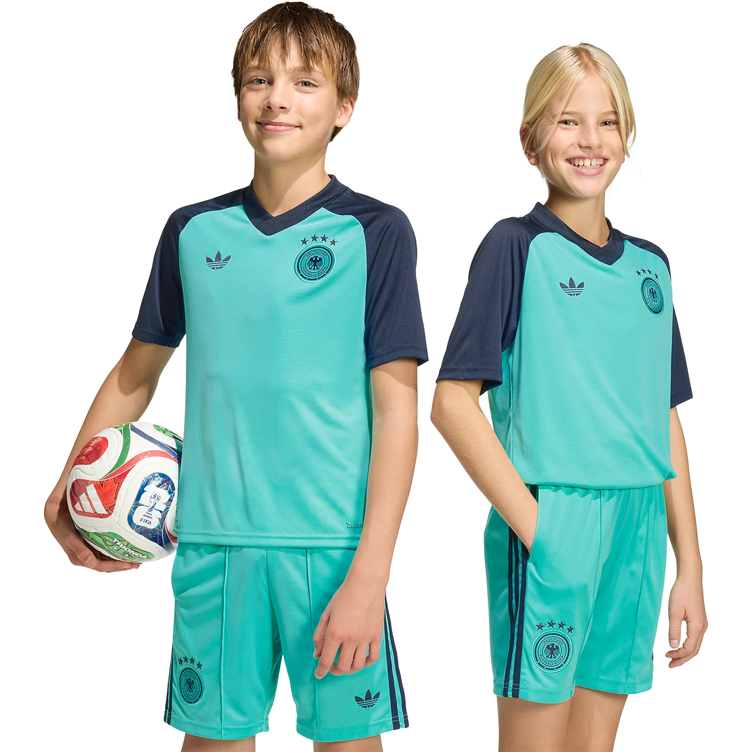adidas Youth Germany Away Pre-Match Jersey - Image 9