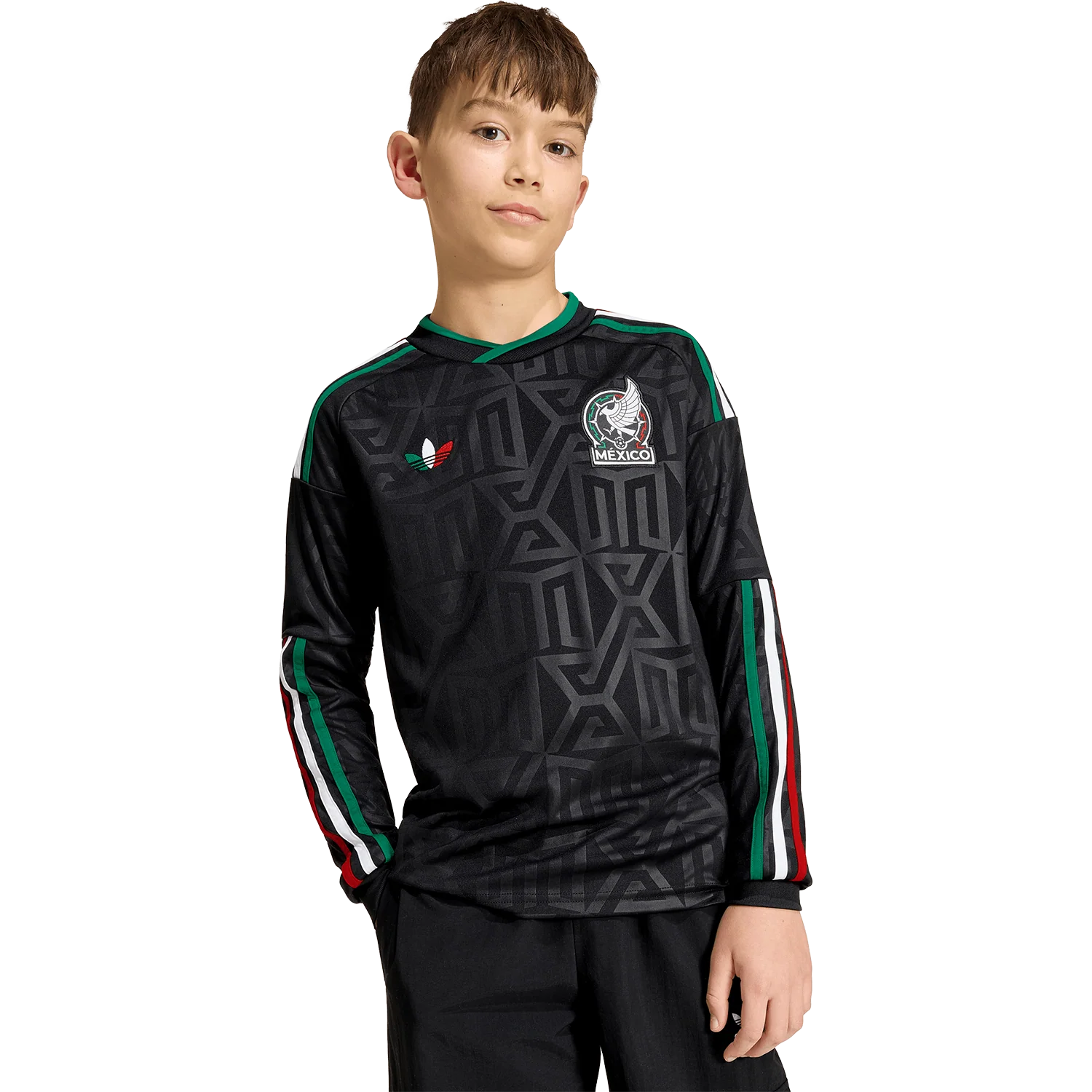 adidas Youth Mexico 3rd 2026 Long Sleeve Jersey - Image 3